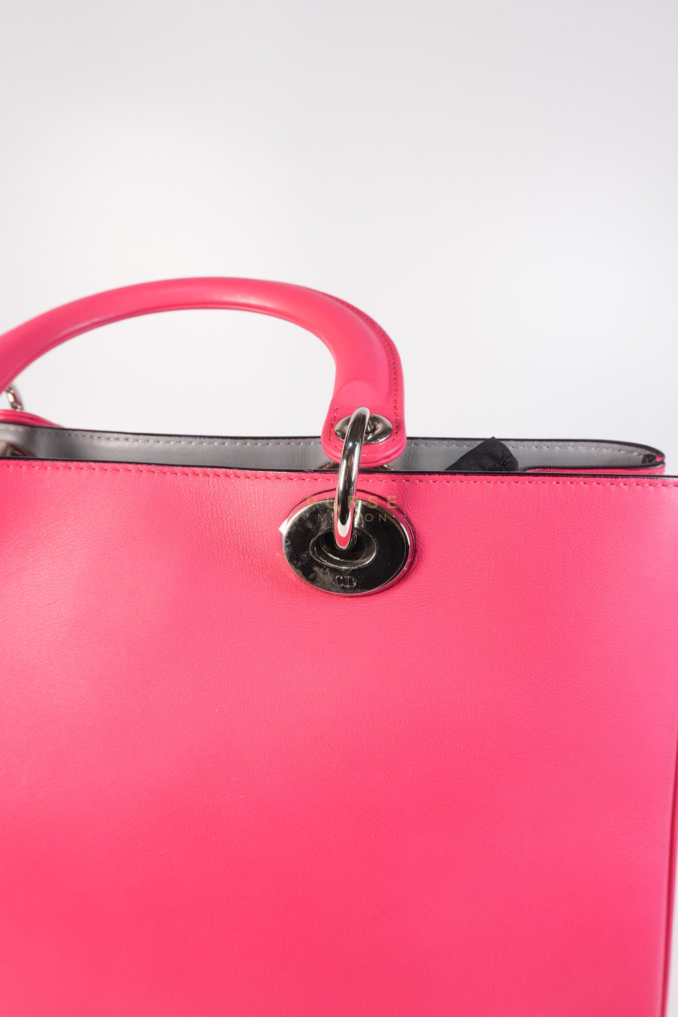 Diorissimo Medium in Pink Calfskin Leather Shoulder Bag | Purse Maison Luxury Bags Shop