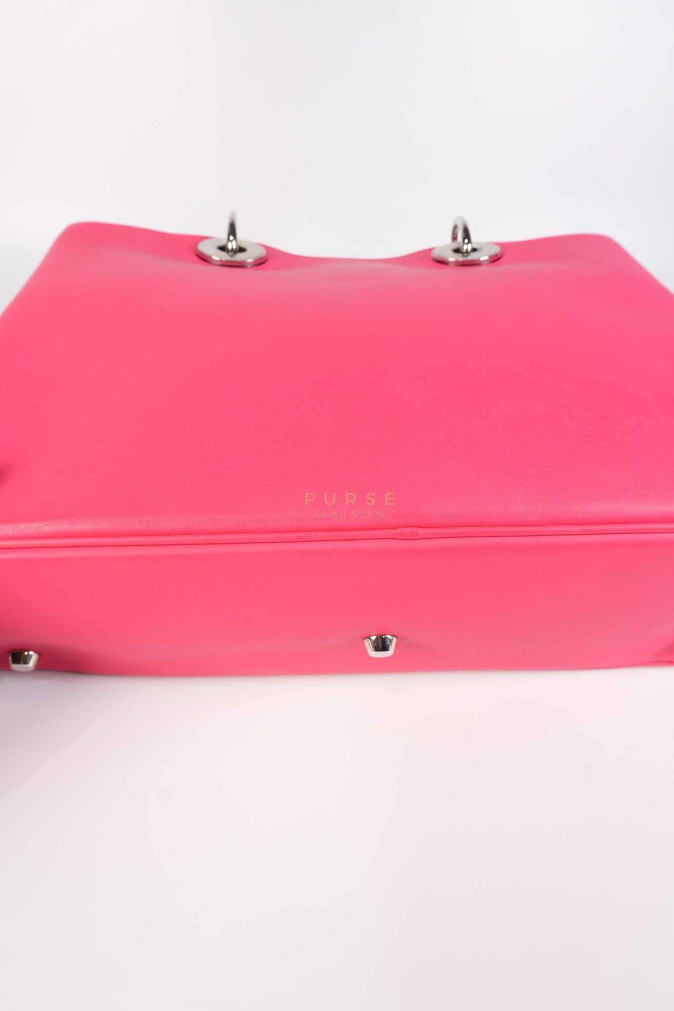 Diorissimo Medium in Pink Calfskin Leather Shoulder Bag | Purse Maison Luxury Bags Shop