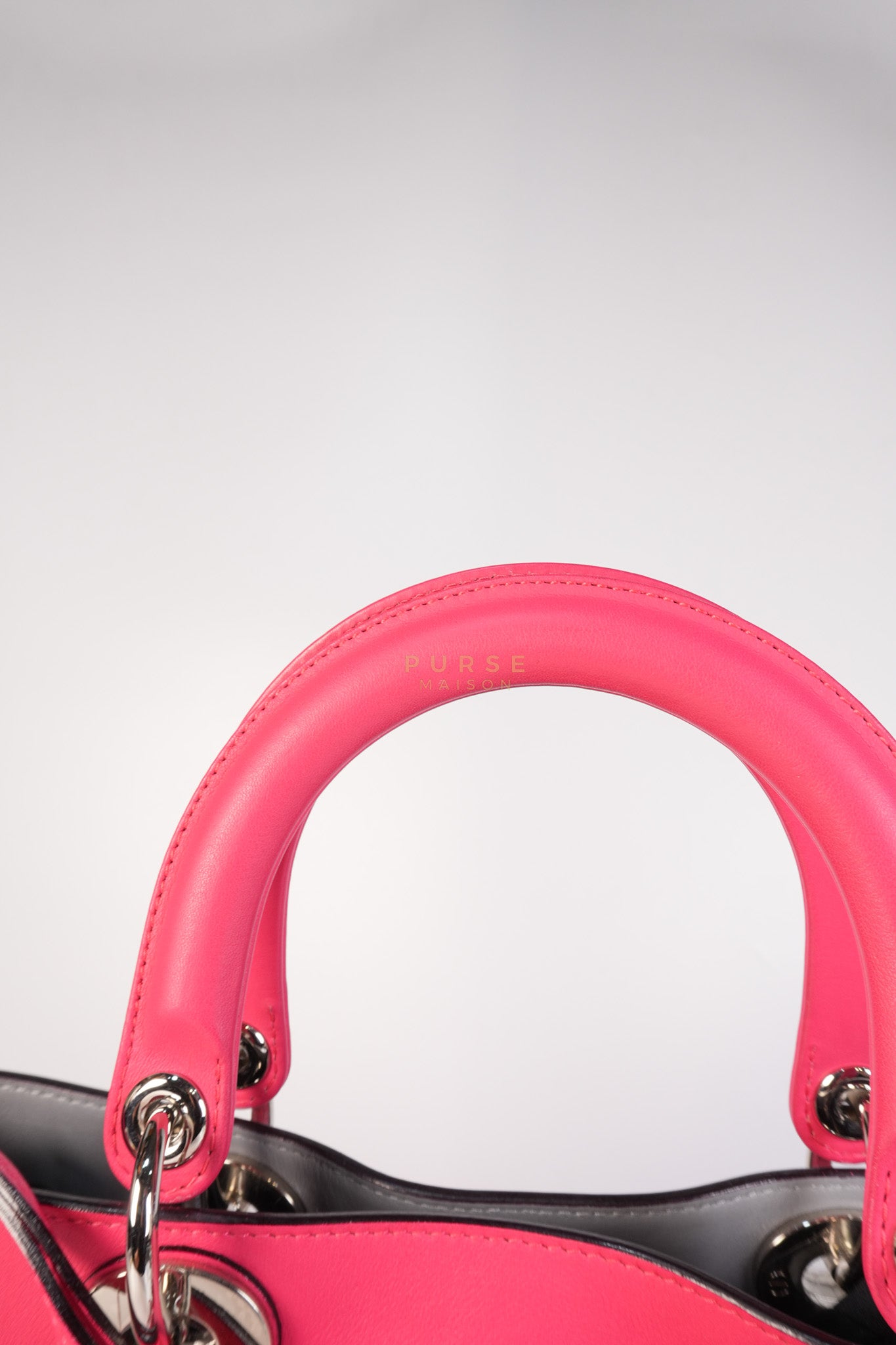 Diorissimo Medium in Pink Calfskin Leather Shoulder Bag | Purse Maison Luxury Bags Shop