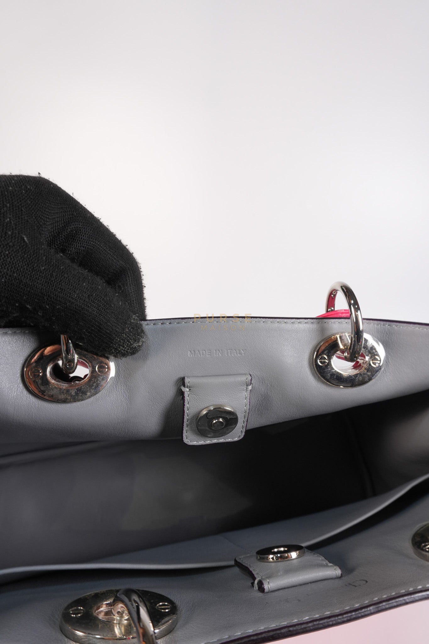 Diorissimo Medium in Pink Calfskin Leather Shoulder Bag | Purse Maison Luxury Bags Shop