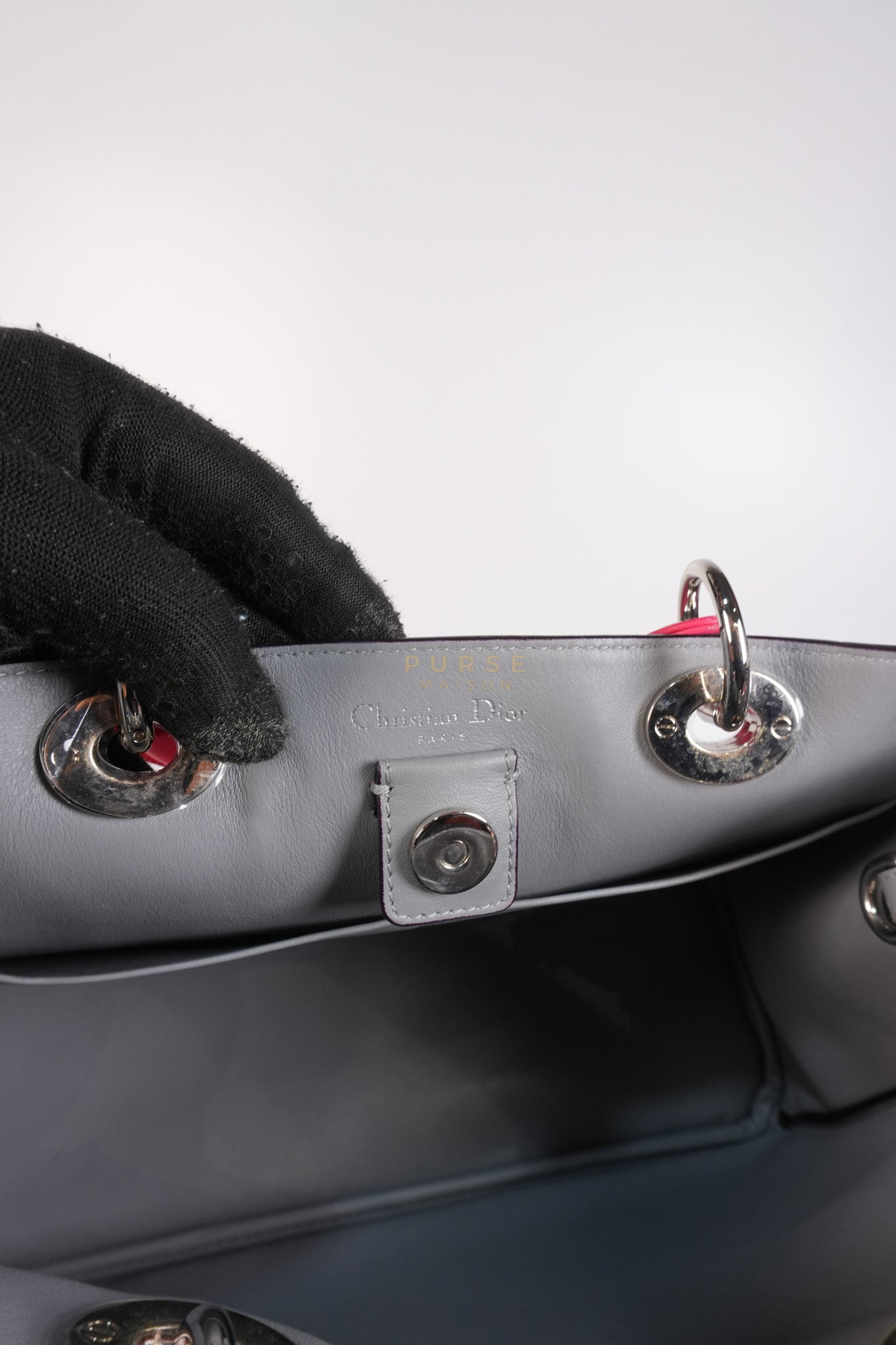 Diorissimo Medium in Pink Calfskin Leather Shoulder Bag | Purse Maison Luxury Bags Shop