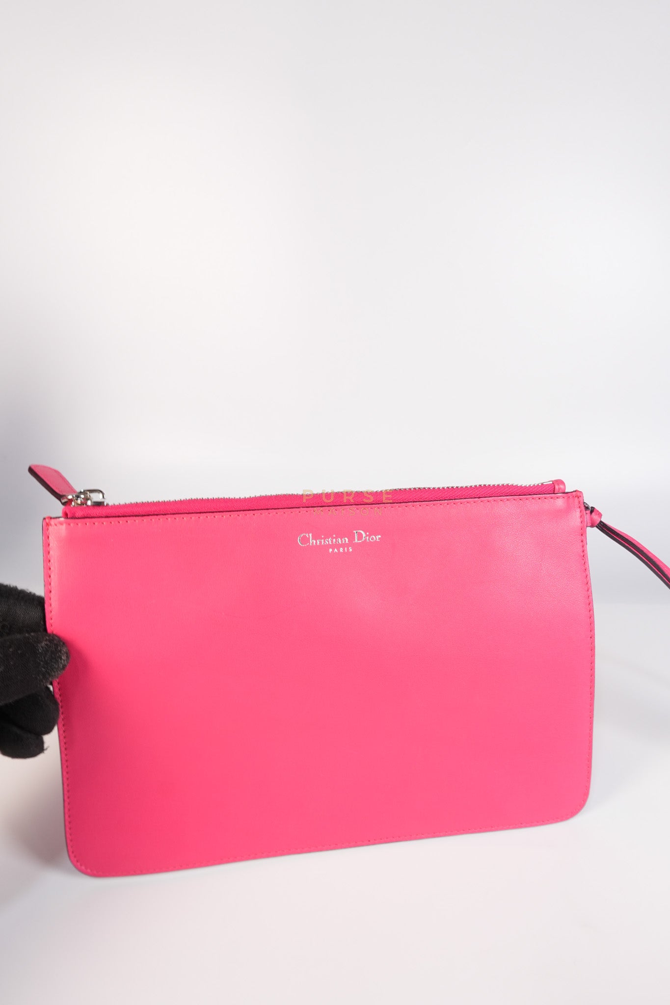 Diorissimo Medium in Pink Calfskin Leather Shoulder Bag | Purse Maison Luxury Bags Shop