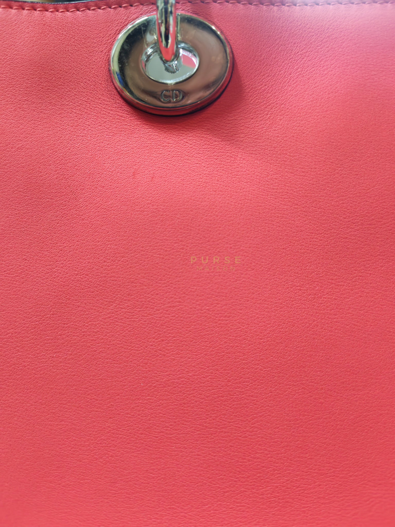 Diorissimo Medium in Pink Calfskin Leather Shoulder Bag | Purse Maison Luxury Bags Shop