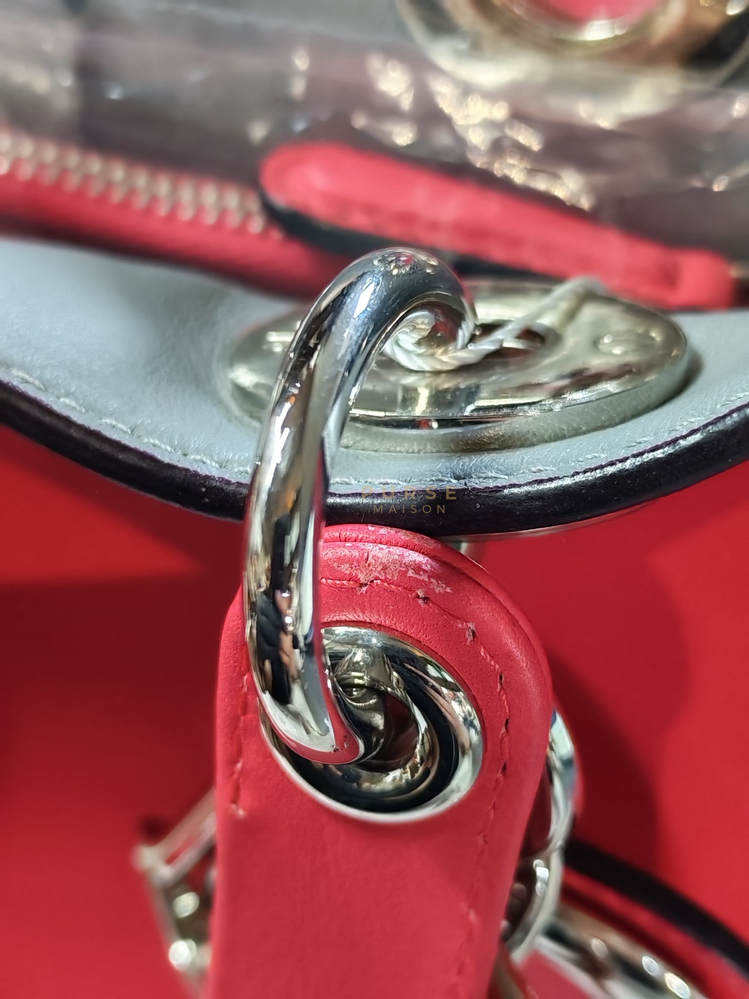 Diorissimo Medium in Pink Calfskin Leather Shoulder Bag | Purse Maison Luxury Bags Shop