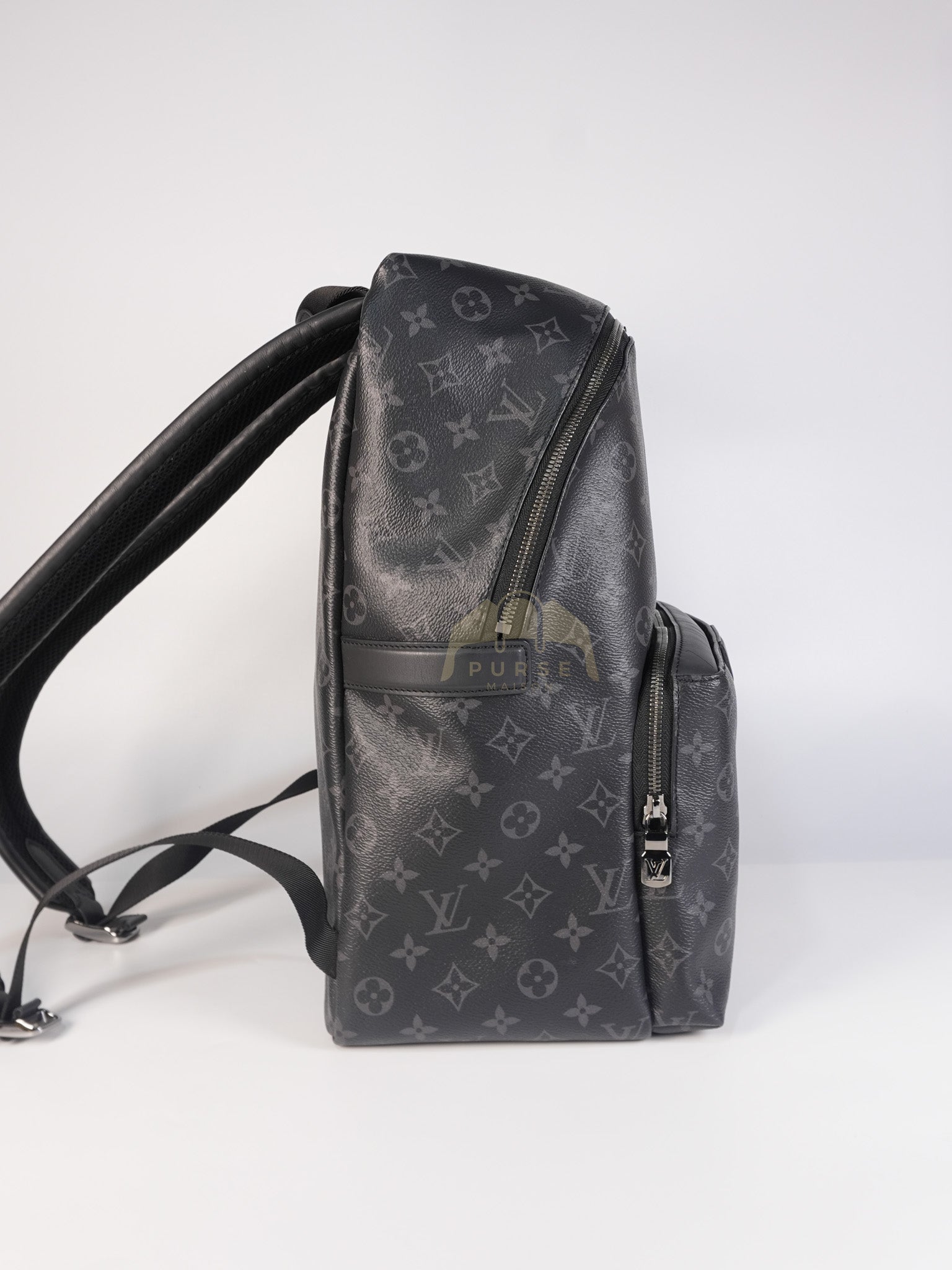 Discovery Backpack PM in Black Monogram Eclipse Canvas (Date code: FL0210) | Purse Maison Luxury Bags Shop