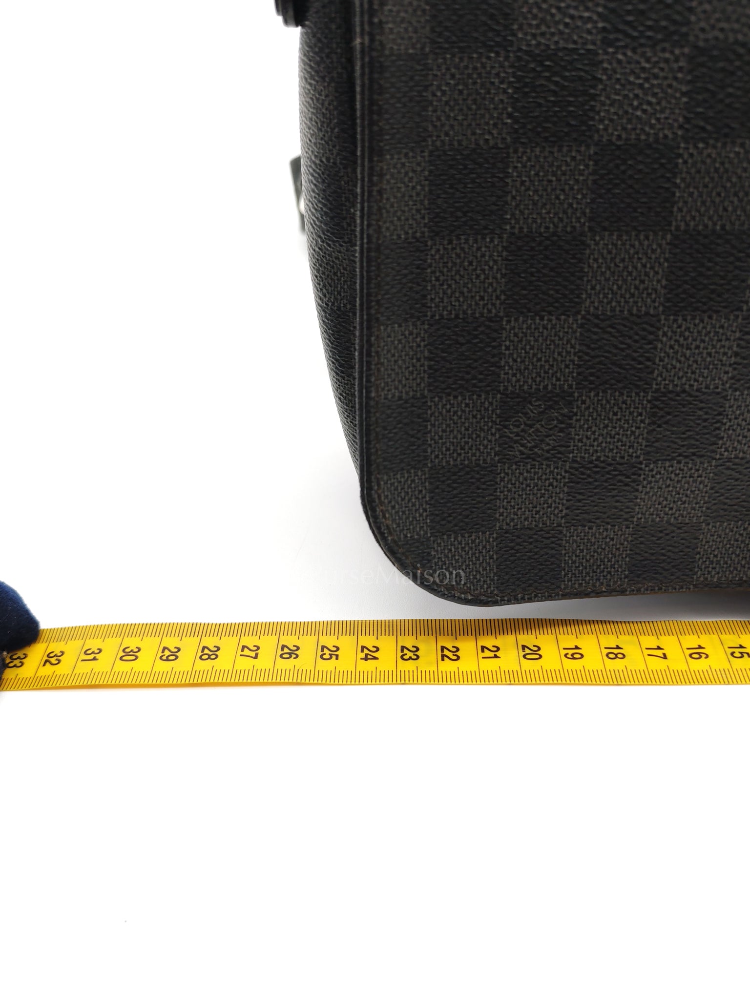 District PM Messenger Bag in Damier Graphite Canvas (Date Code: FL4105) | Purse Maison Luxury Bags Shop