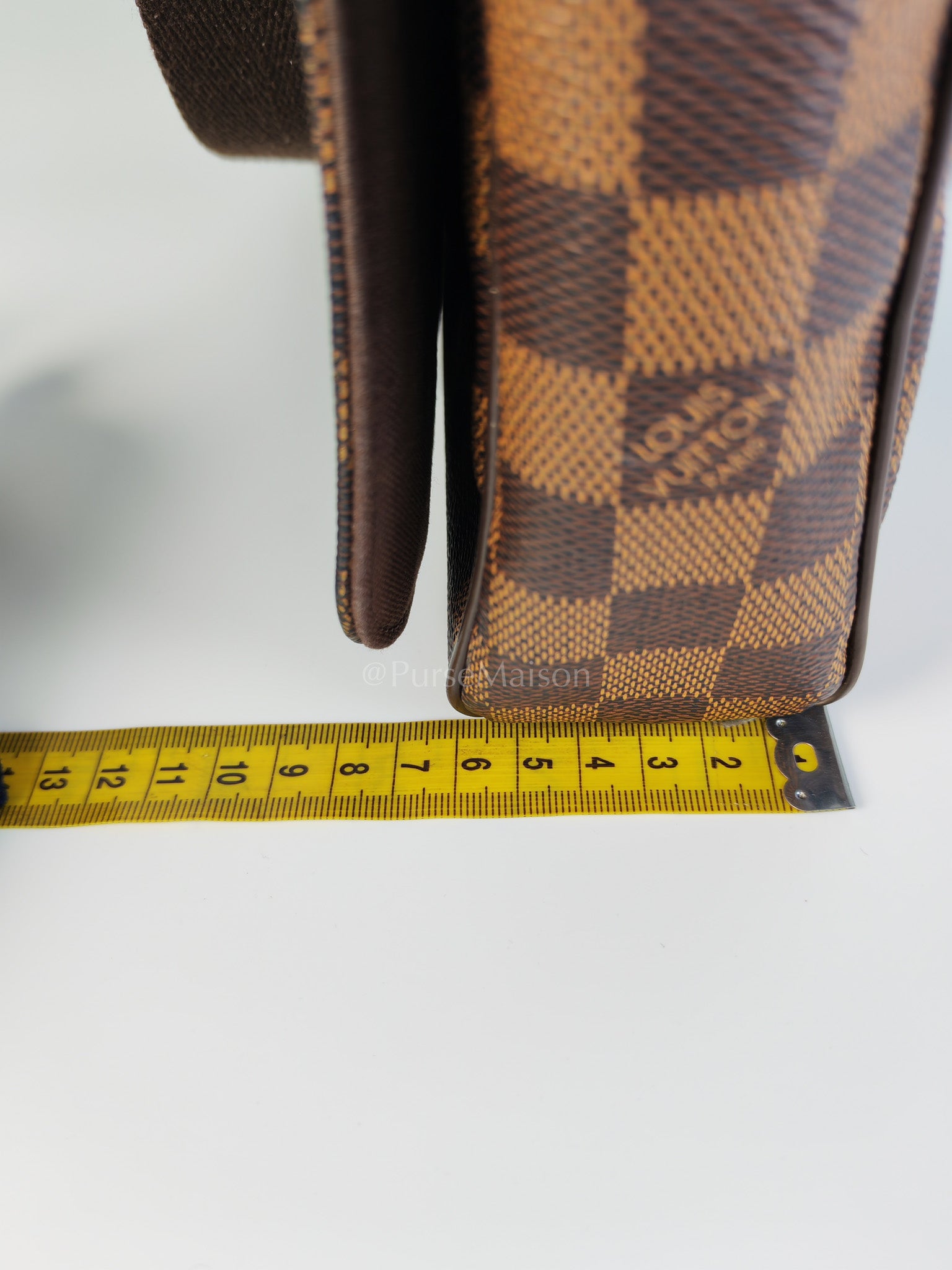 District PM Messenger Crossbody Bag (Date Code: FL2156) | Purse Maison Luxury Bags Shop