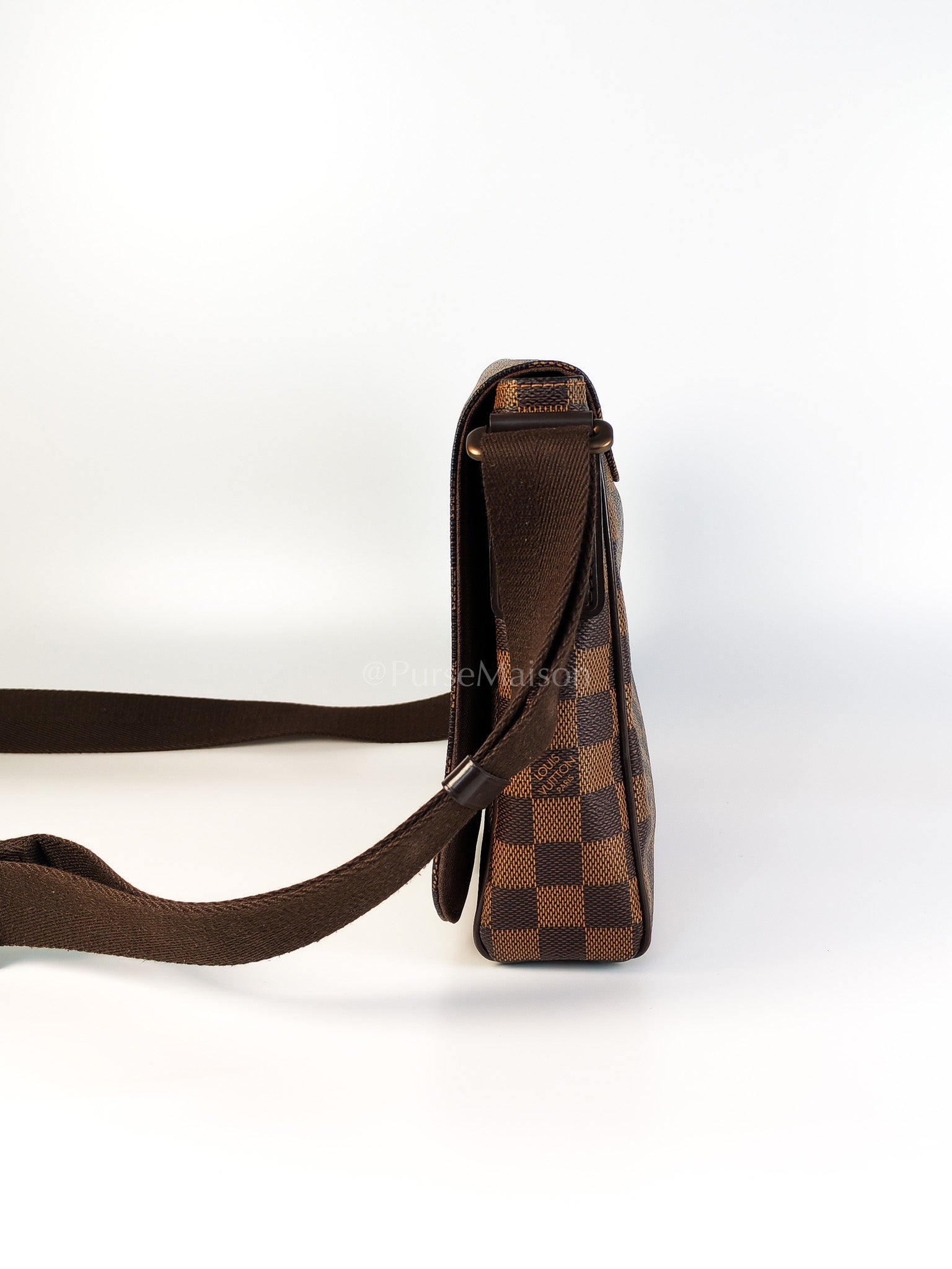 District PM Messenger Crossbody Bag (Date Code: FL2156) | Purse Maison Luxury Bags Shop