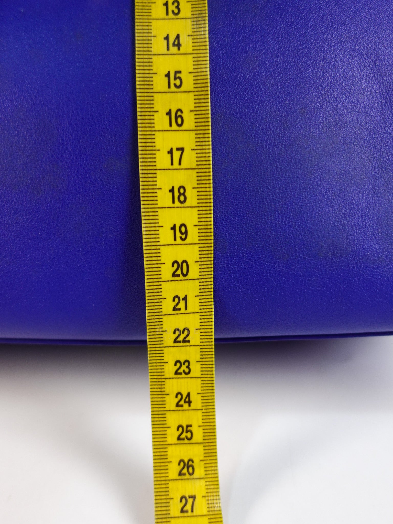 Downtown Cabas Bag Small in Vibrant Blue Leather and Suede | Purse Maison Luxury Bags Shop