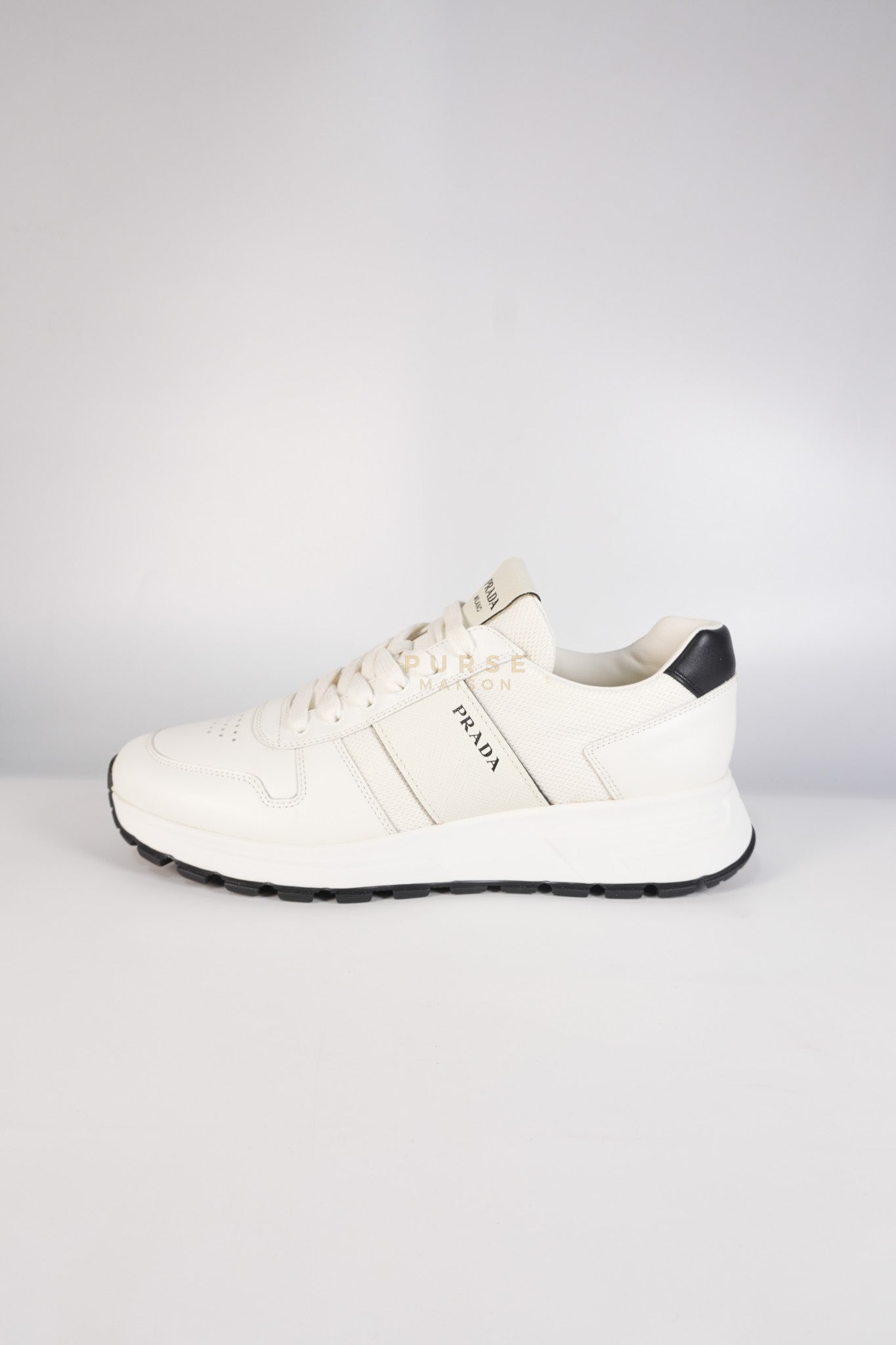 Downtown Prax 01 White/Black Sneakers Size 8 US (26cm) | Purse Maison Luxury Bags Shop