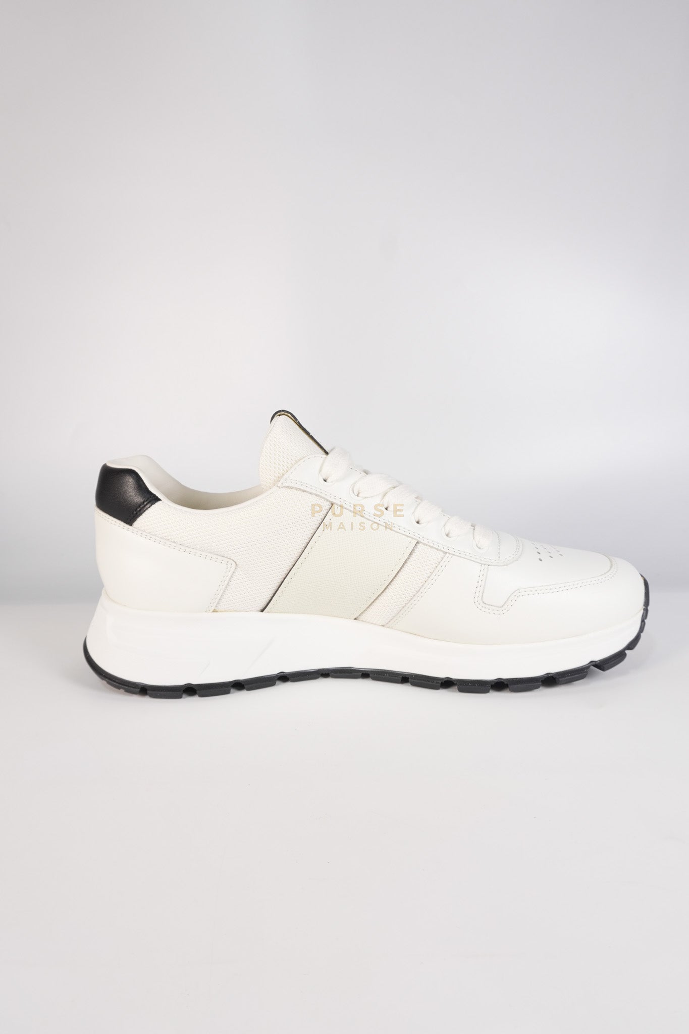 Downtown Prax 01 White/Black Sneakers Size 8 US (26cm) | Purse Maison Luxury Bags Shop