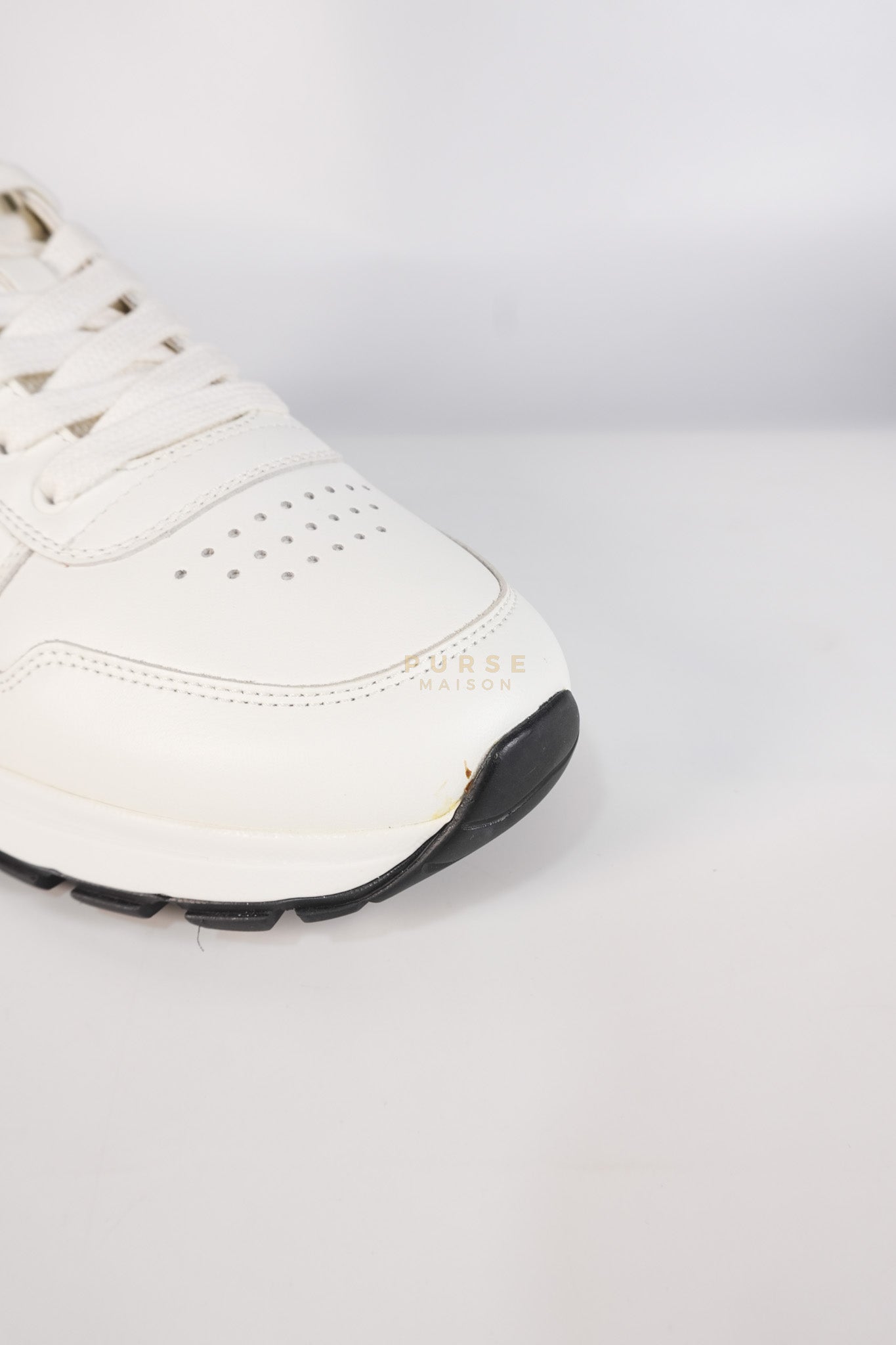 Downtown Prax 01 White/Black Sneakers Size 8 US (26cm) | Purse Maison Luxury Bags Shop