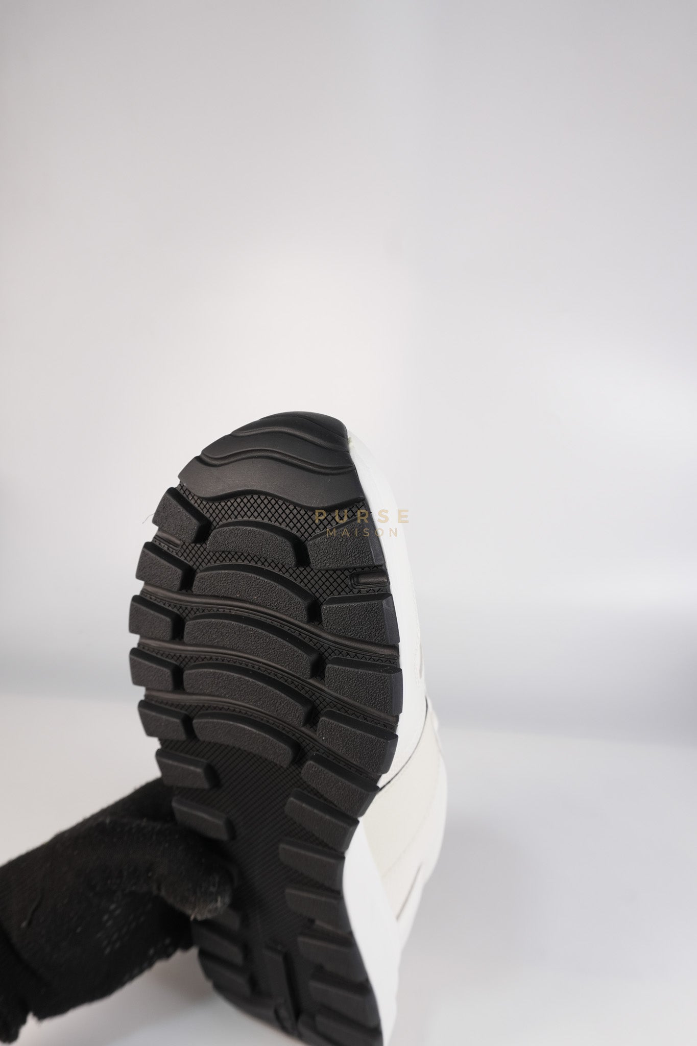 Downtown Prax 01 White/Black Sneakers Size 8 US (26cm) | Purse Maison Luxury Bags Shop