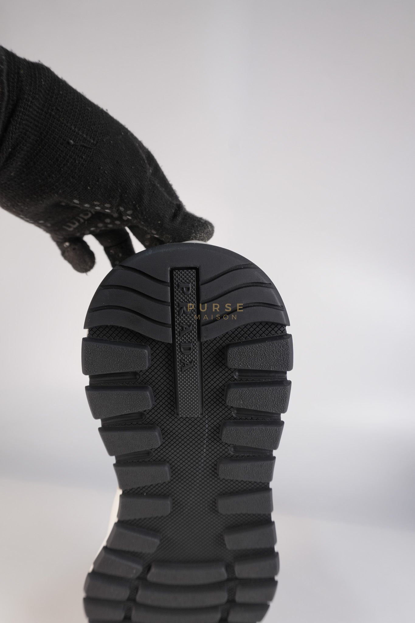 Downtown Prax 01 White/Black Sneakers Size 8 US (26cm) | Purse Maison Luxury Bags Shop