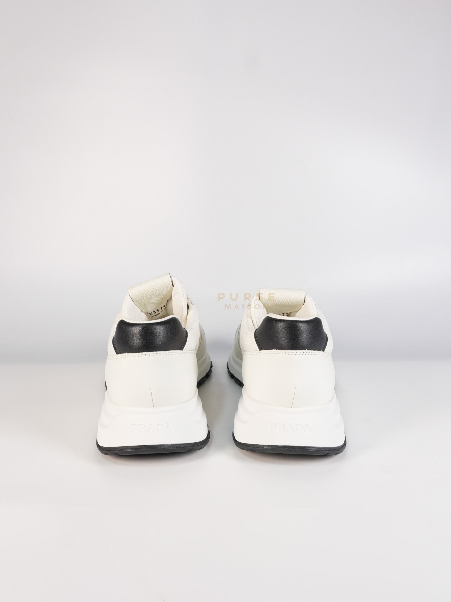 Downtown Prax 01 White/Black Sneakers Size 8 US (26cm) | Purse Maison Luxury Bags Shop