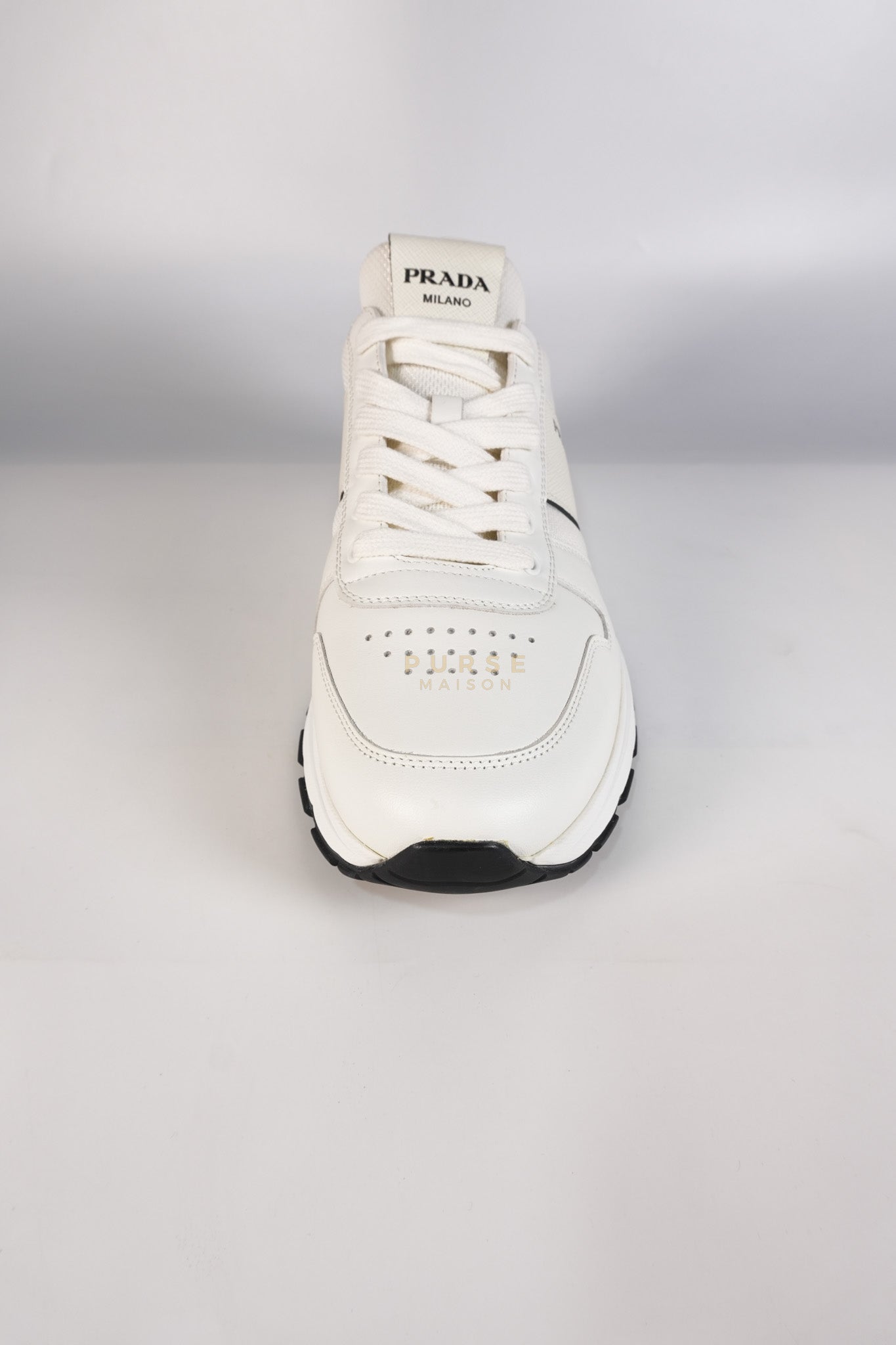 Downtown Prax 01 White/Black Sneakers Size 8 US (26cm) | Purse Maison Luxury Bags Shop