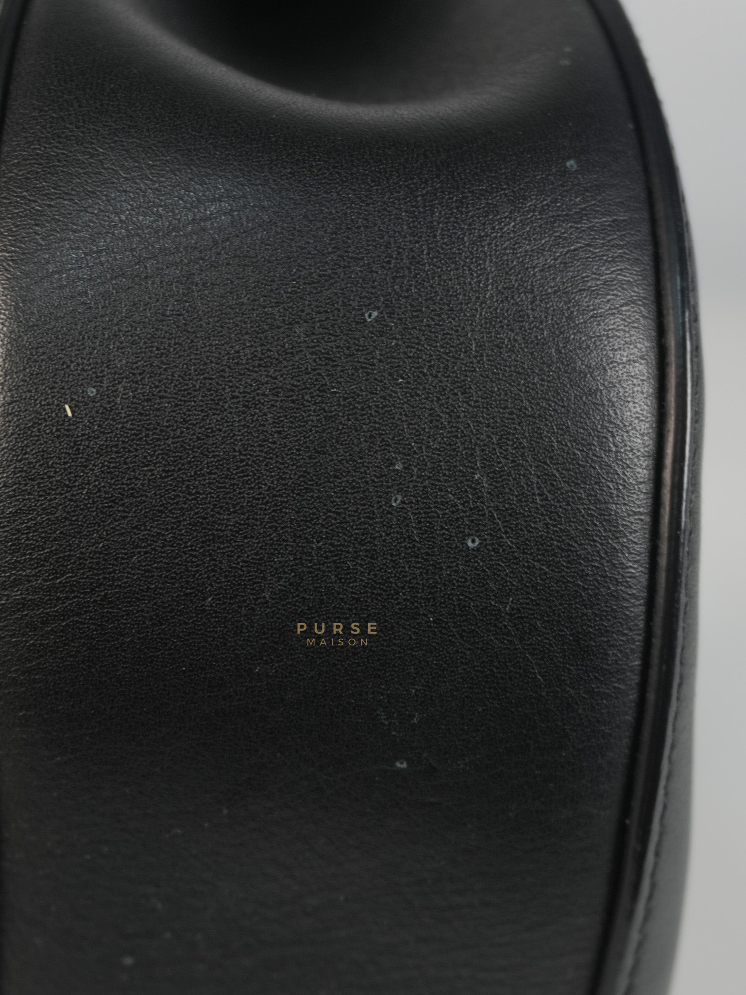 Drew Shoulder Bag in Black Gold Hardware | Purse Maison Luxury Bags Shop