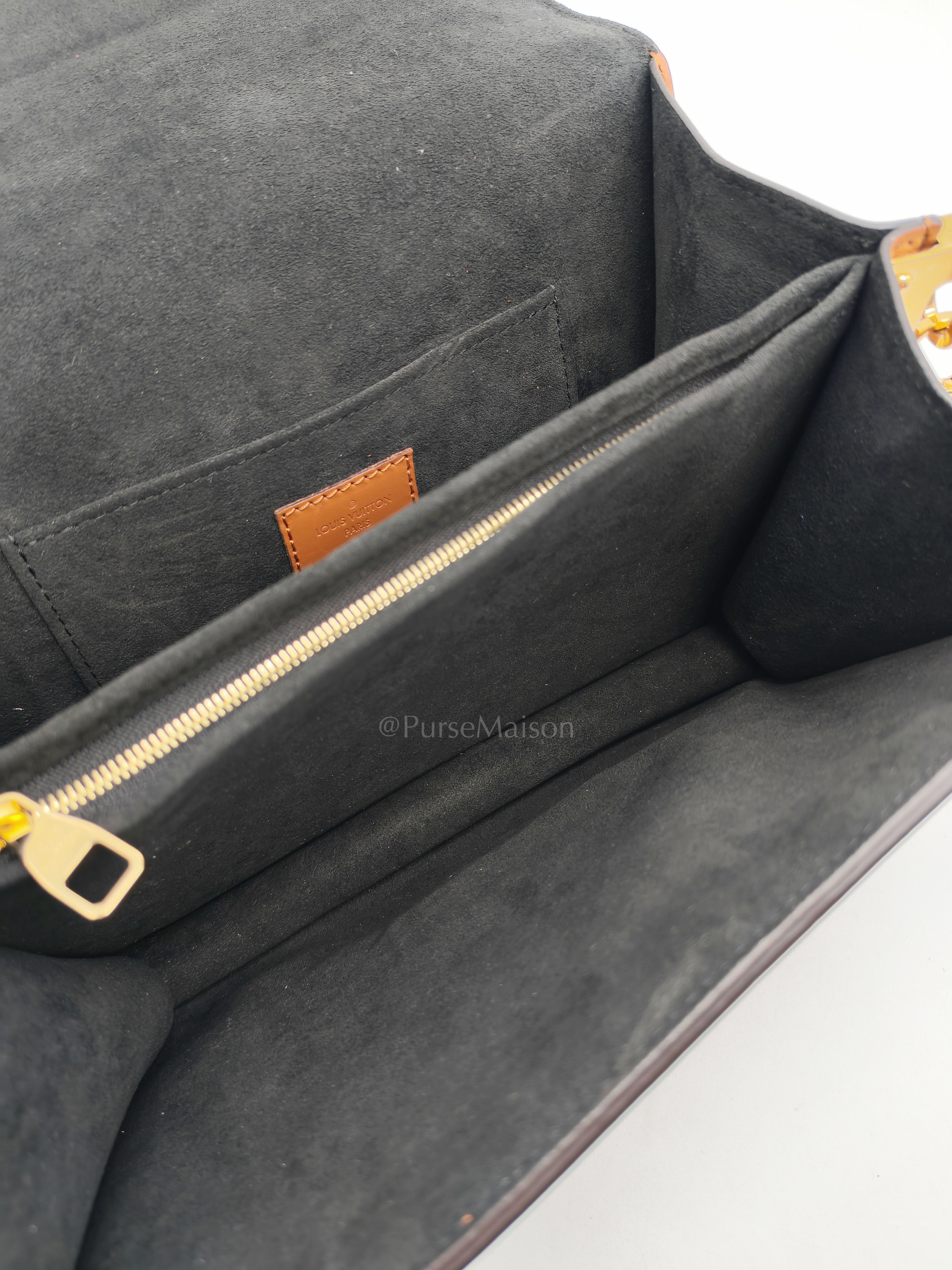 Duphine Shoulder Bag in Monogram Reverse Canvas & Gold Hardware (Datecode: CA0179) | Purse Maison Luxury Bags Shop