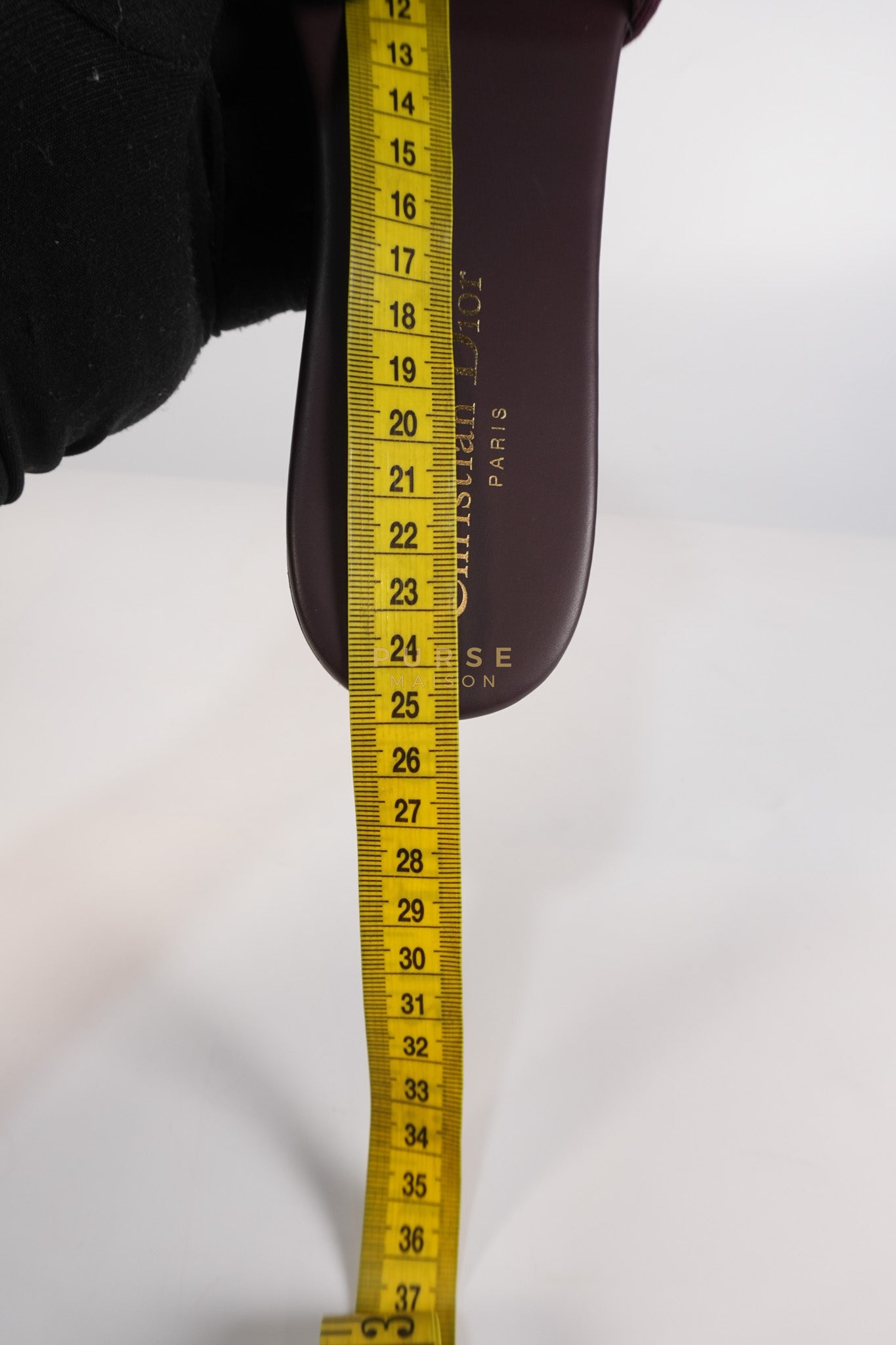 Dway Mules Slide Sandals in Burgundy Canvas Embroidered Size 38 EU(25cm) | Purse Maison Luxury Bags Shop