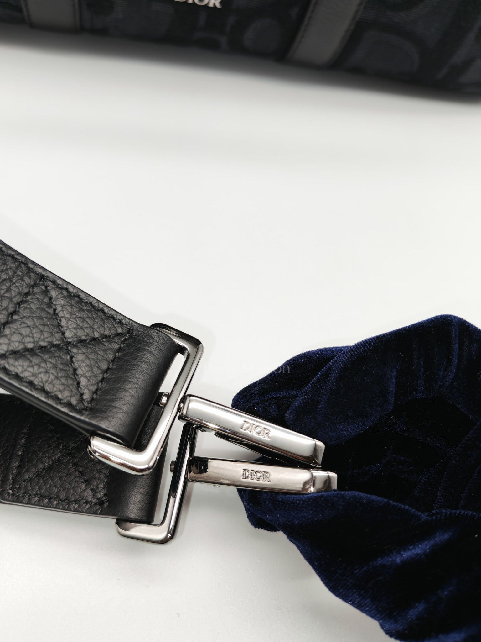 East West Tote Bag in Black Blue Dior Oblique Jacquard | Purse Maison Luxury Bags Shop