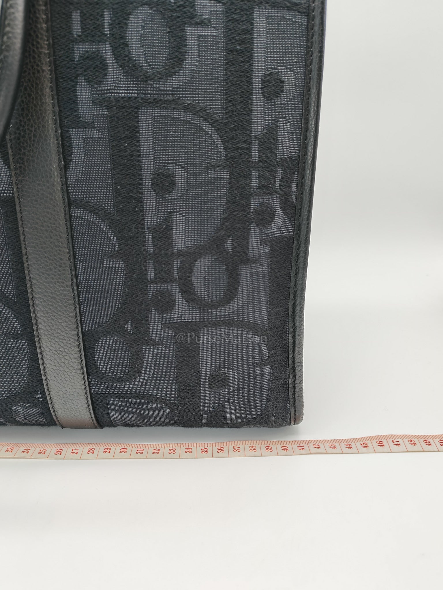 East West Tote Bag in Black Blue Dior Oblique Jacquard | Purse Maison Luxury Bags Shop