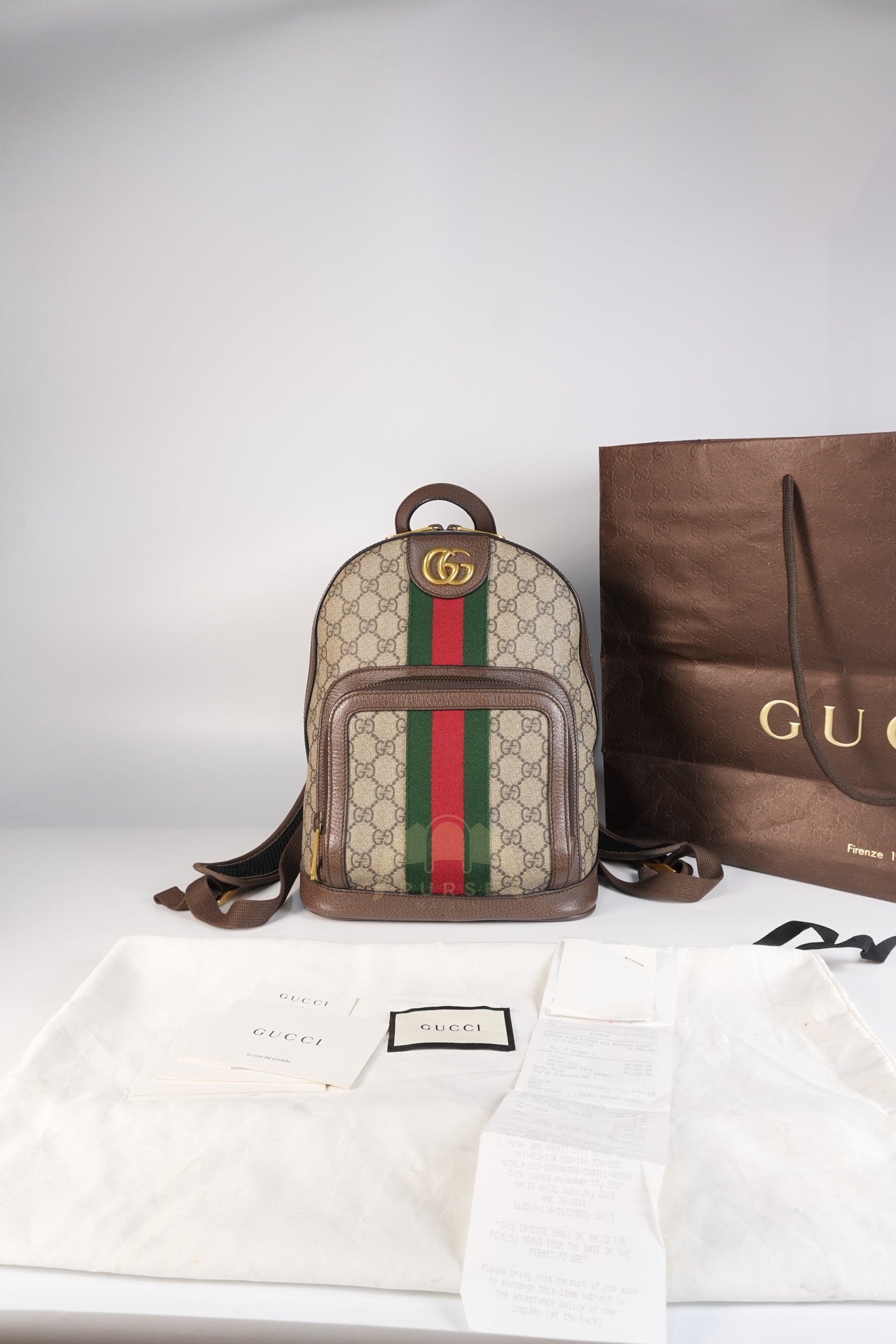 Eden Ophidia Supreme Canvas Backpack | Purse Maison Luxury Bags Shop