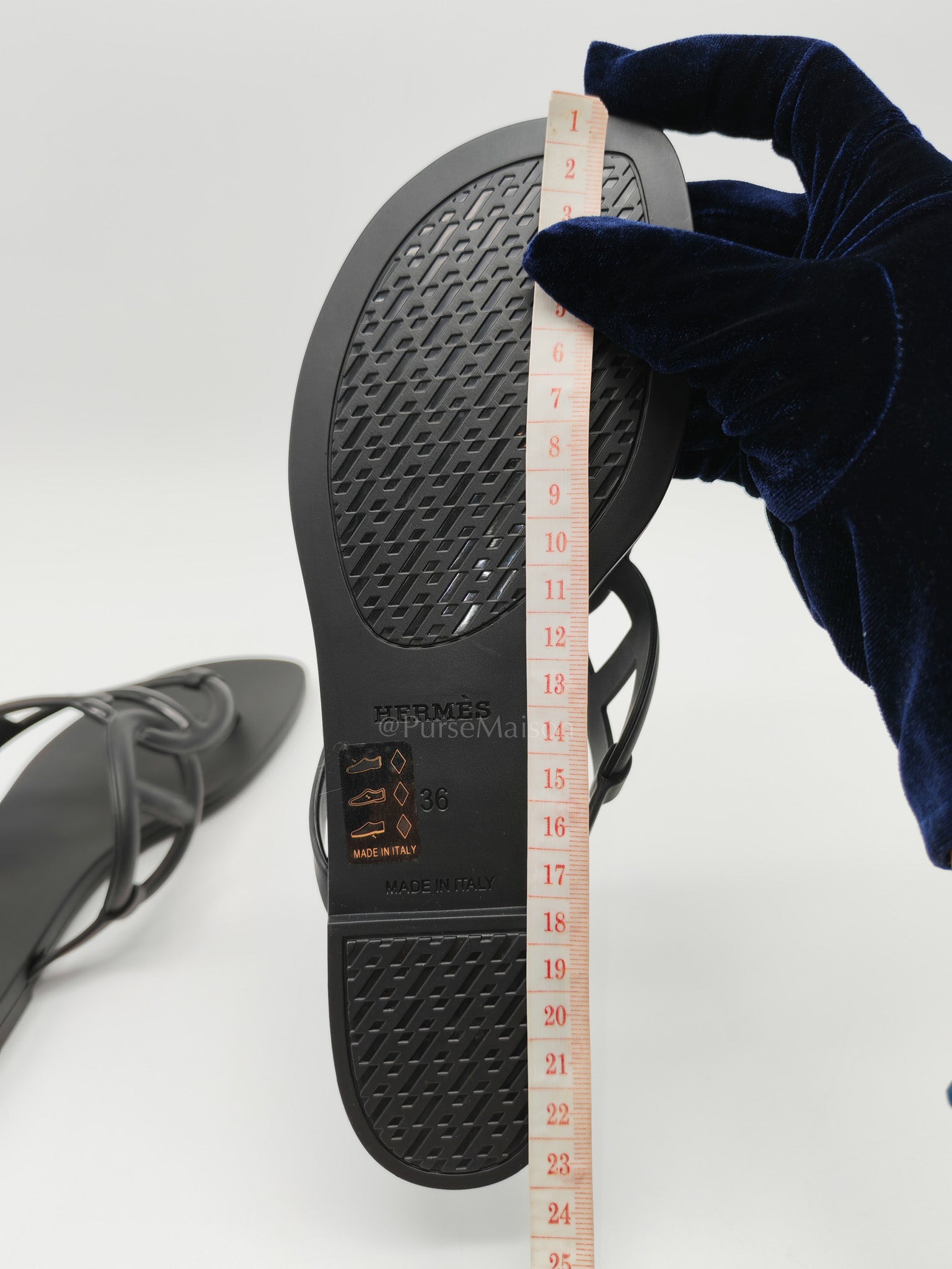 Egerie Sandals Black Sandals Size 36EU (22.5CM) | Purse Maison Luxury Bags Shop