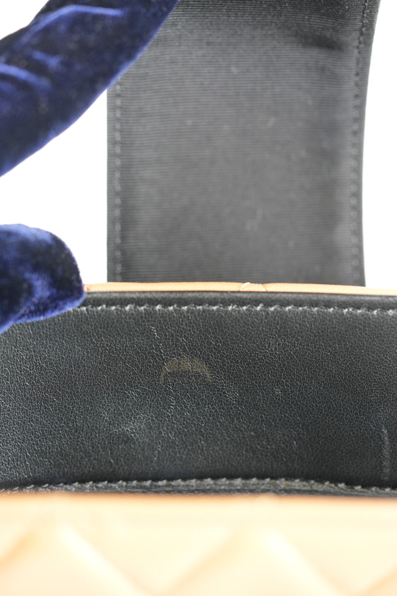 Elegant CC Tote Bag Medium in Beige Black Quilted Lambskin Leather Aged Gold Hardware(Series 23) | Purse Maison Luxury Bags Shop