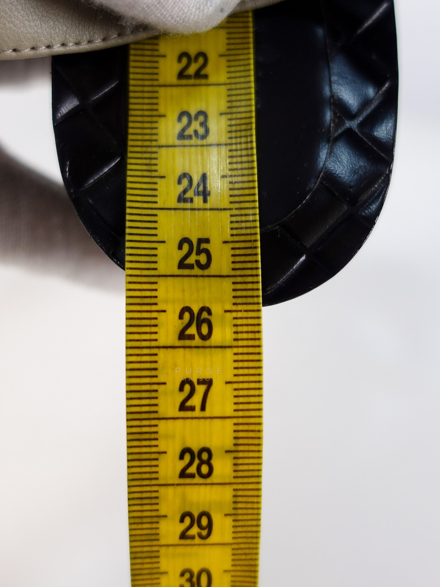 Embroidered Chunky Heels Sandals in Gray Size 39 EU (24.5cm) | Purse Maison Luxury Bags Shop