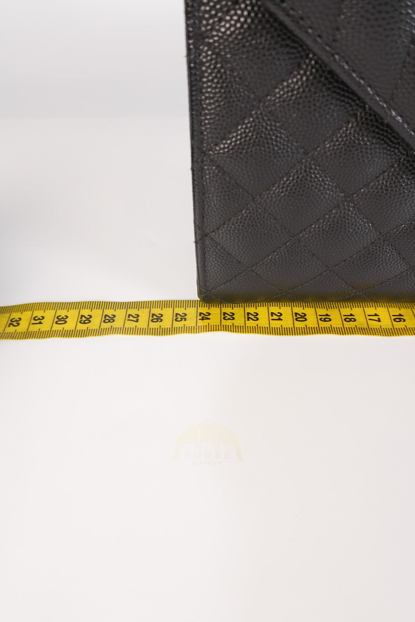 Envelope Medium in Black Grain de Poudre Calfskin Leather in So Black Hardware Chain Bag | Purse Maison Luxury Bags Shop