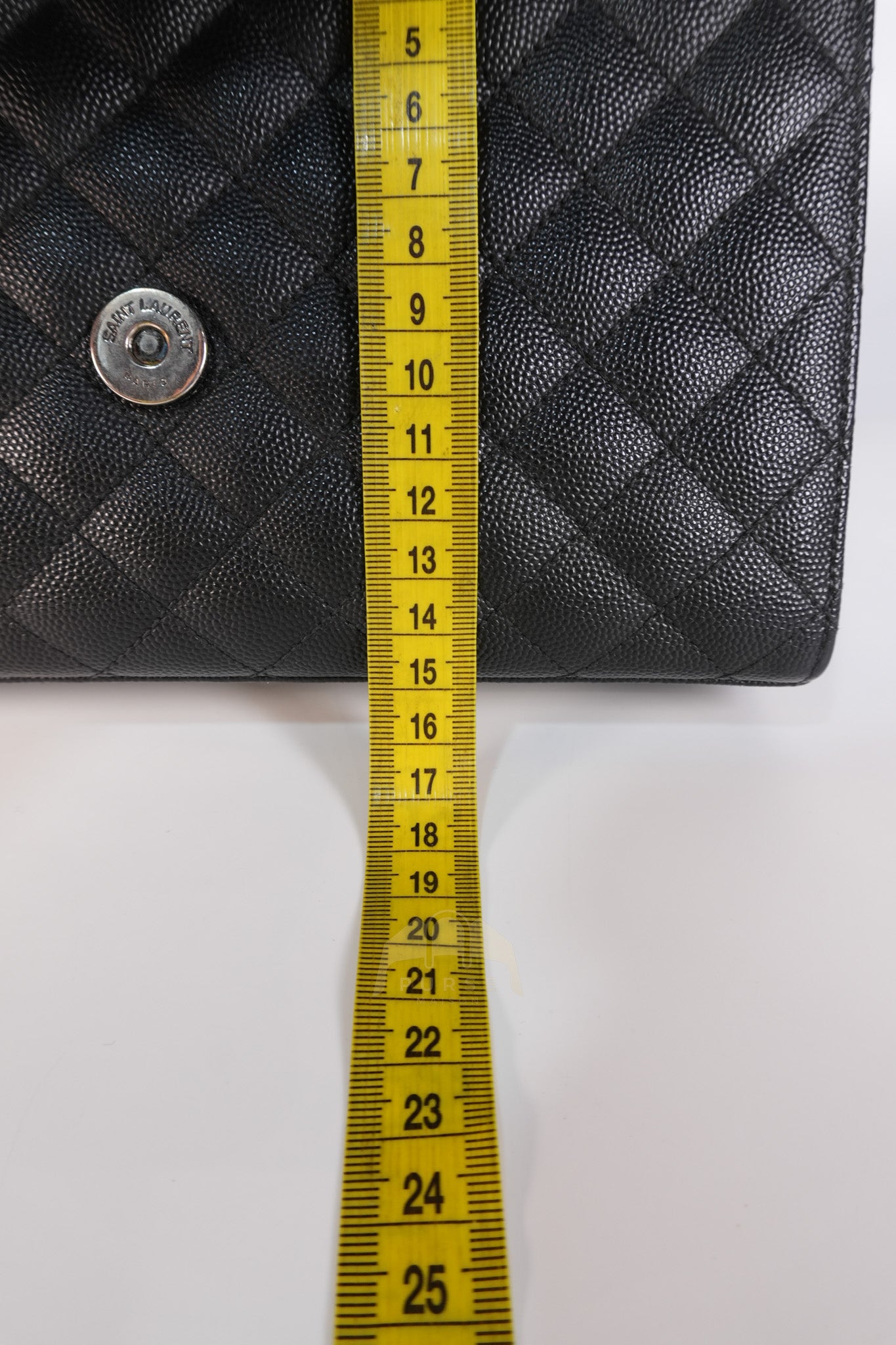 Envelope Medium in Black Grain de Poudre Calfskin Leather in So Black Hardware Chain Bag | Purse Maison Luxury Bags Shop