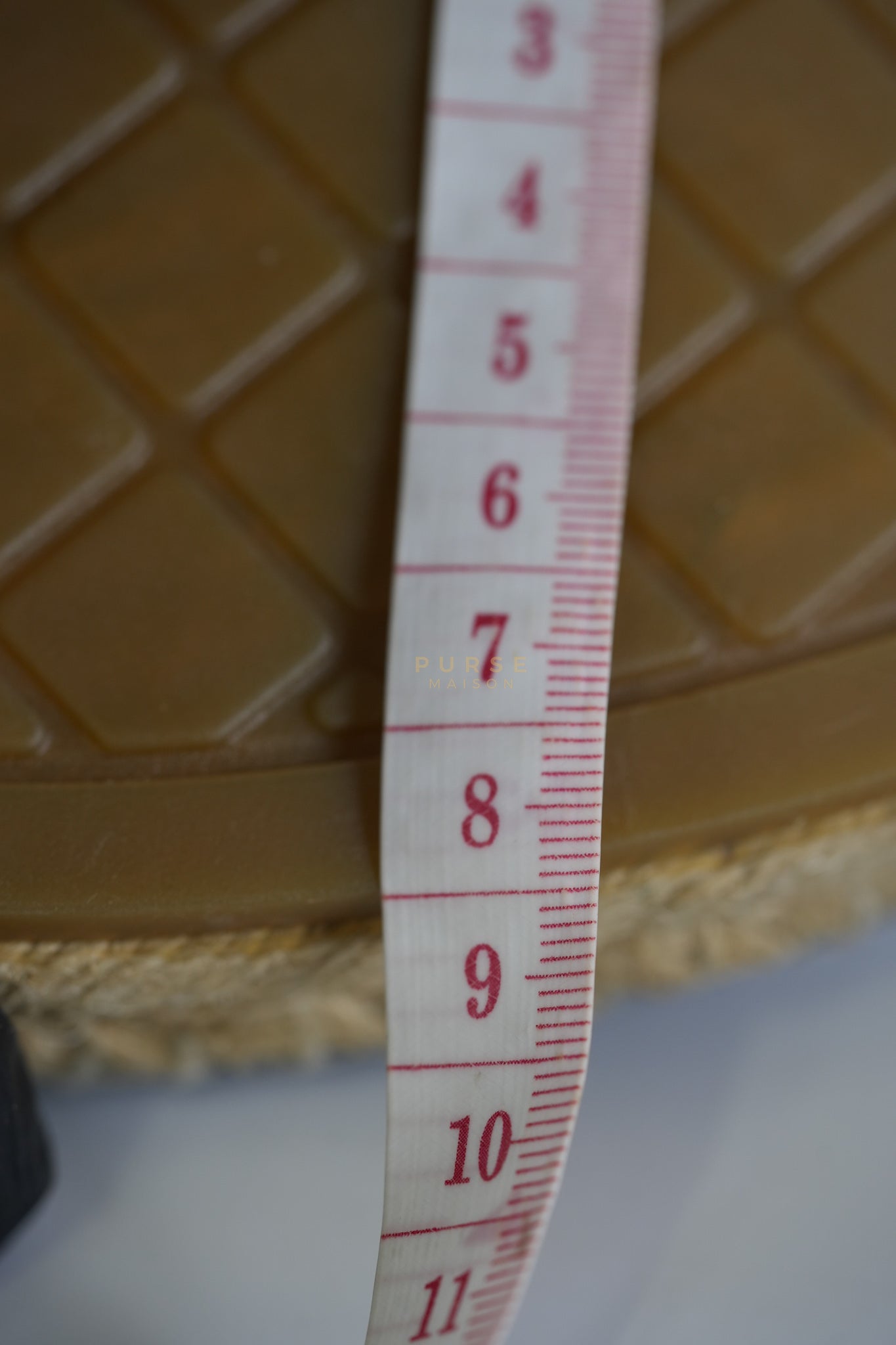 Espadrille Black in Lambskin Leather Size 38 EU (24 cm) | Purse Maison Luxury Bags Shop