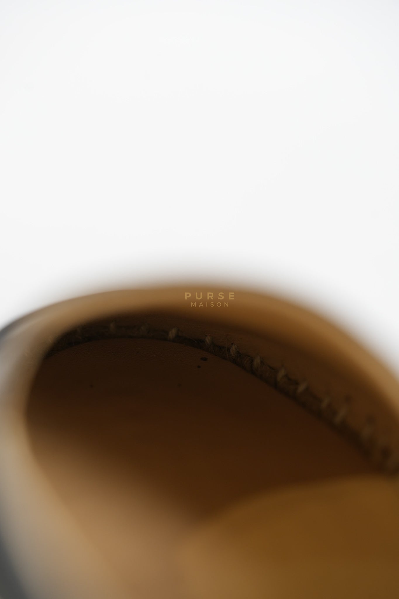 Espadrille Black in Lambskin Leather Size 38 EU (24 cm) | Purse Maison Luxury Bags Shop