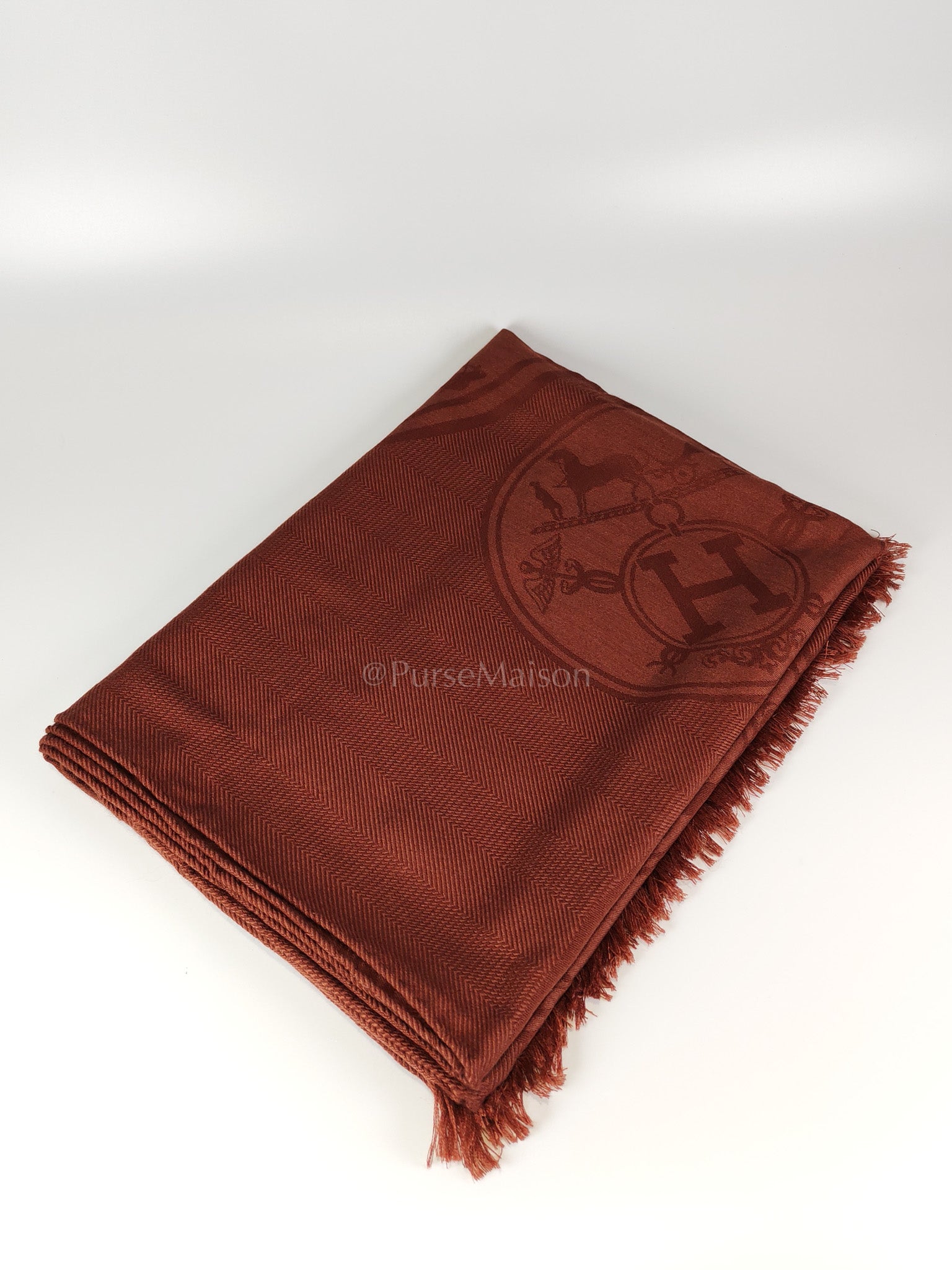 Etole New Libris Rouge Shawl (210cm x 75cm) | Purse Maison Luxury Bags Shop