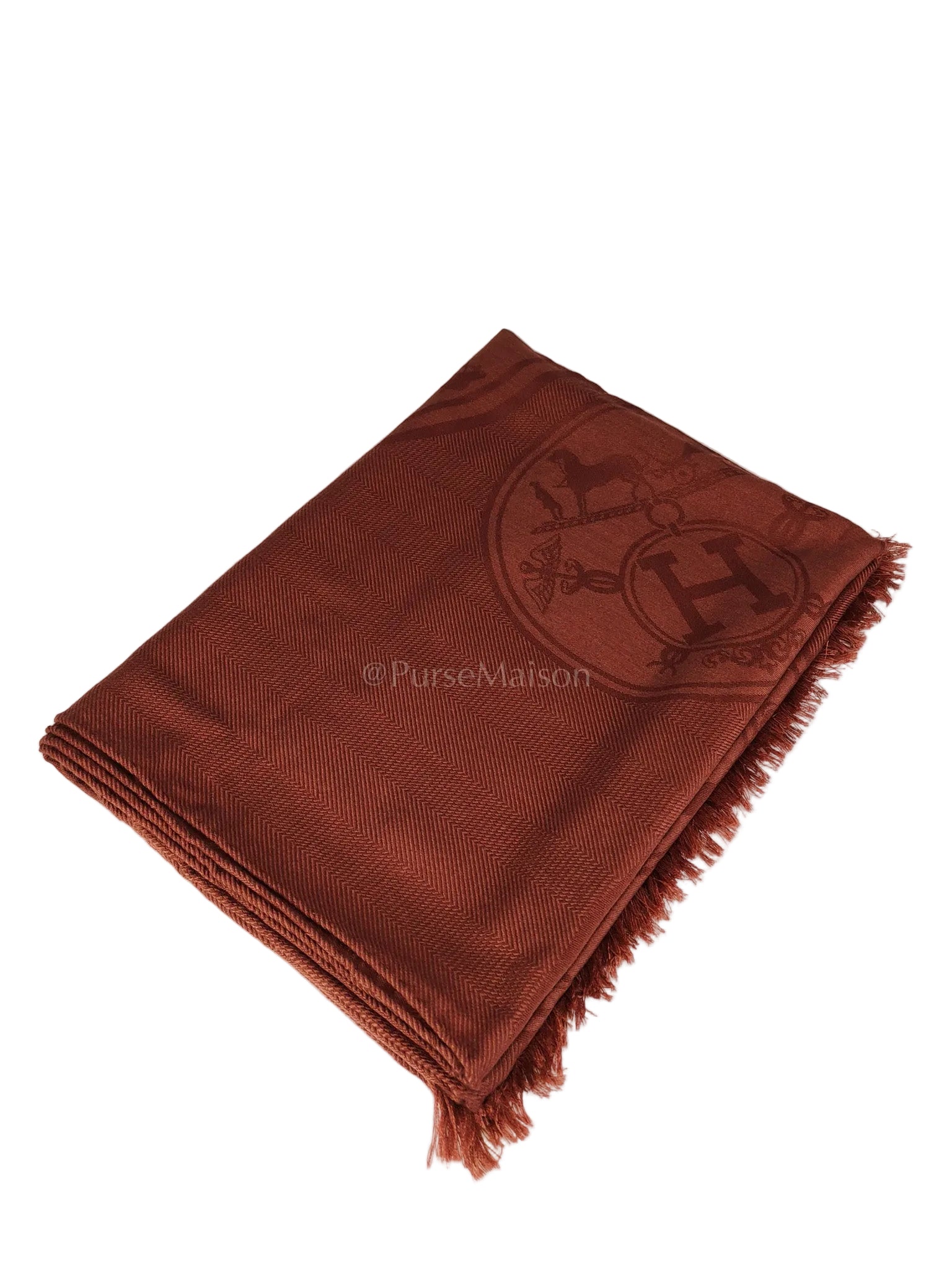 Etole New Libris Rouge Shawl (210cm x 75cm) | Purse Maison Luxury Bags Shop