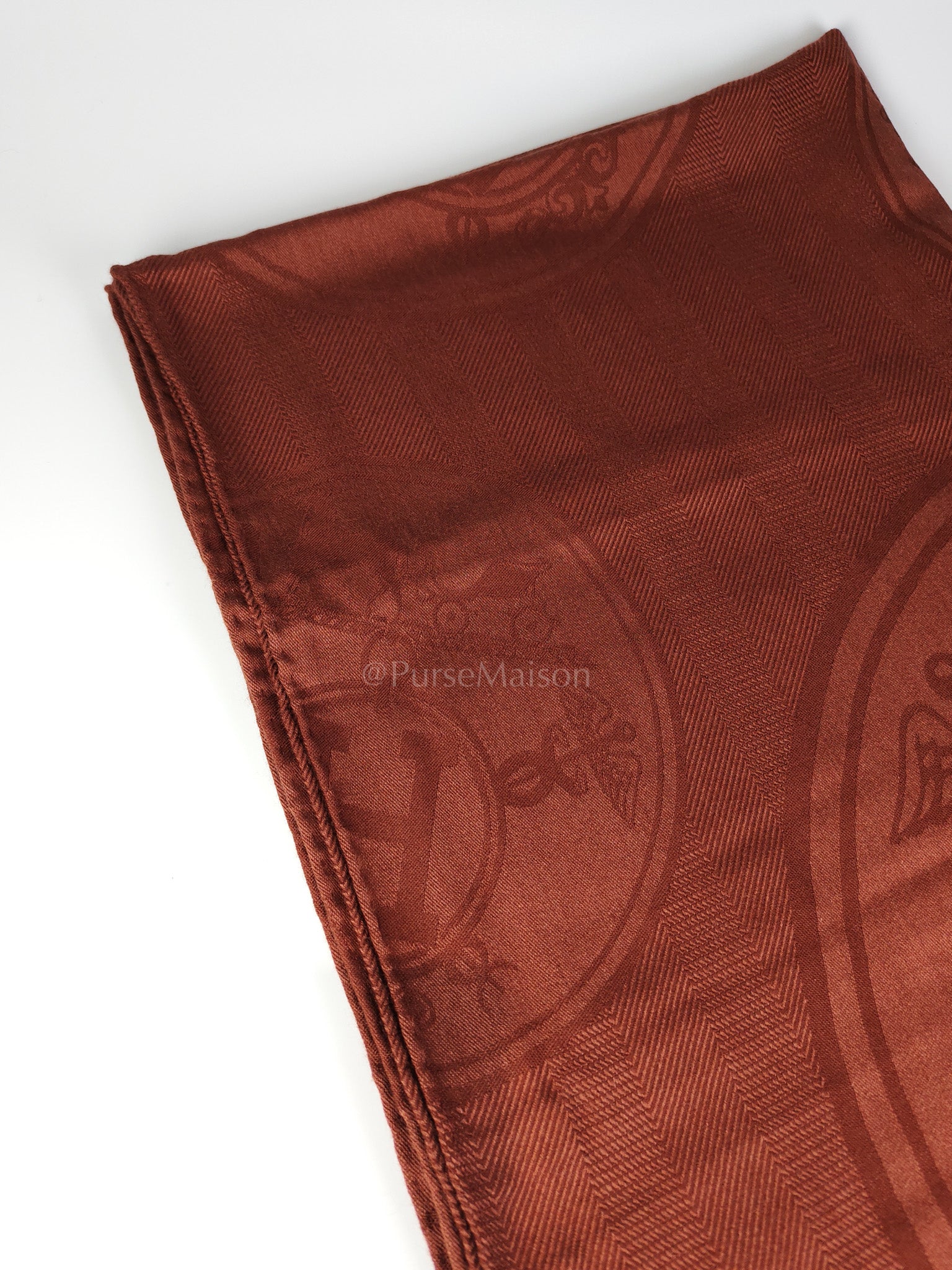 Etole New Libris Rouge Shawl (210cm x 75cm) | Purse Maison Luxury Bags Shop
