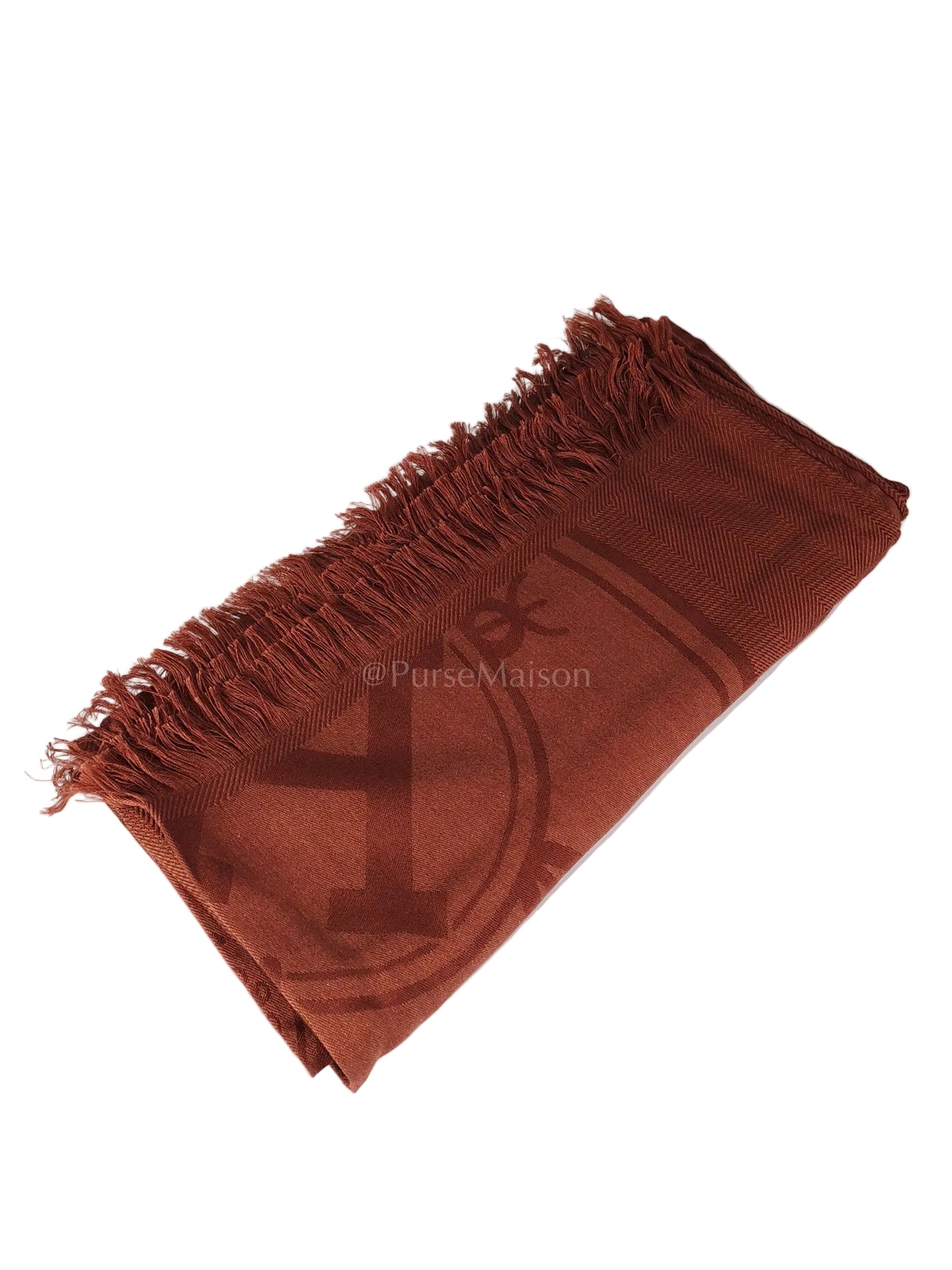 Etole New Libris Rouge Shawl (210cm x 75cm) | Purse Maison Luxury Bags Shop