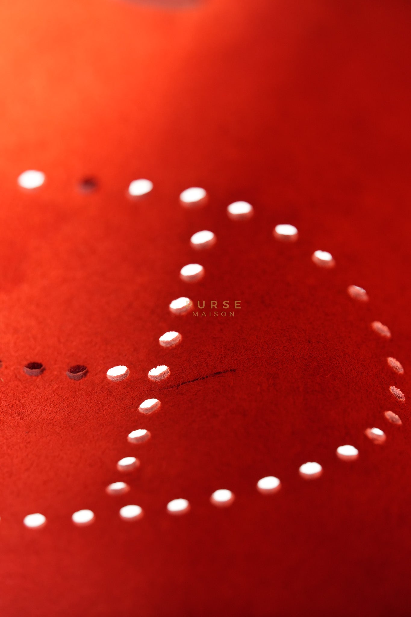 Evelyn GM in Red Clemence Palladium Hardware Stamp X(2017) | Purse Maison Luxury Bags Shop