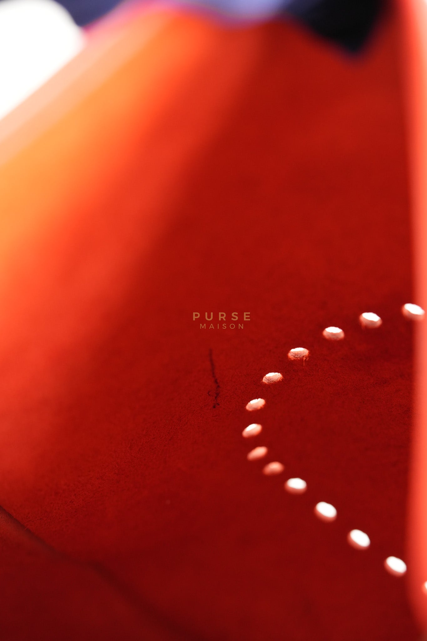 Evelyn GM in Red Clemence Palladium Hardware Stamp X(2017) | Purse Maison Luxury Bags Shop