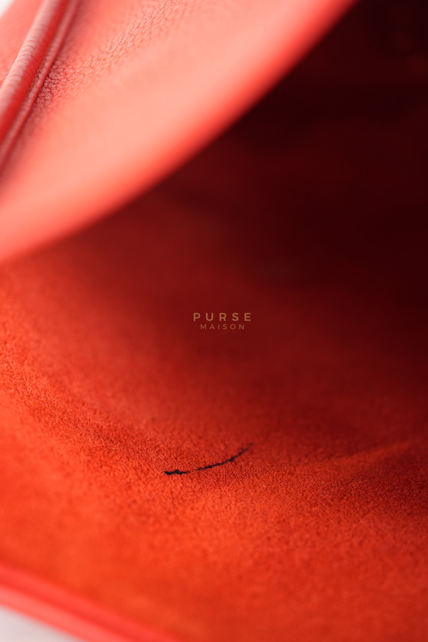 Evelyn GM in Red Clemence Palladium Hardware Stamp X(2017) | Purse Maison Luxury Bags Shop