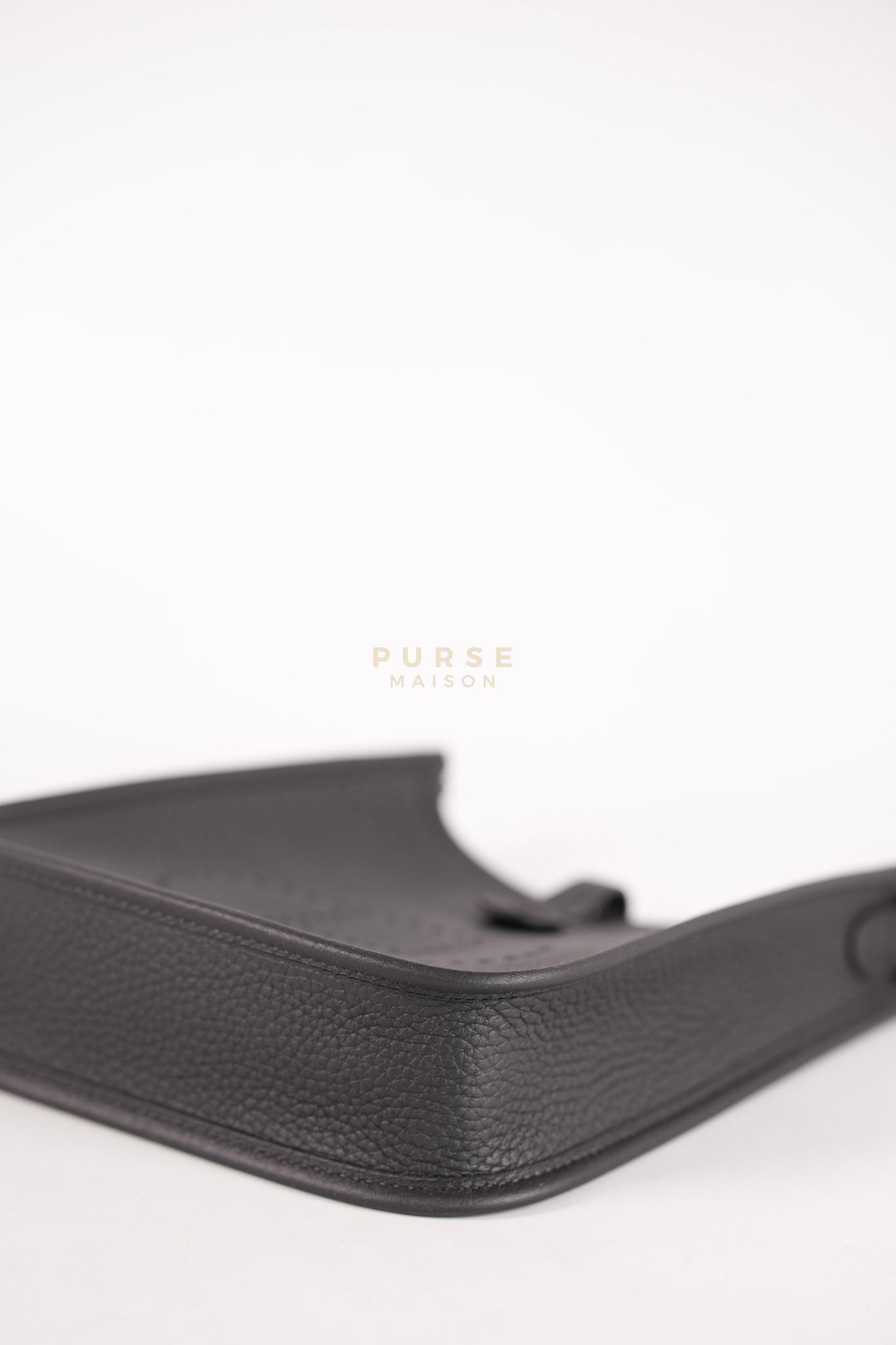 Evelyne 16 TPM in Black Clemence Leather and Gold Hardware Stamp K (2025) | Purse Maison Luxury Bags Shop