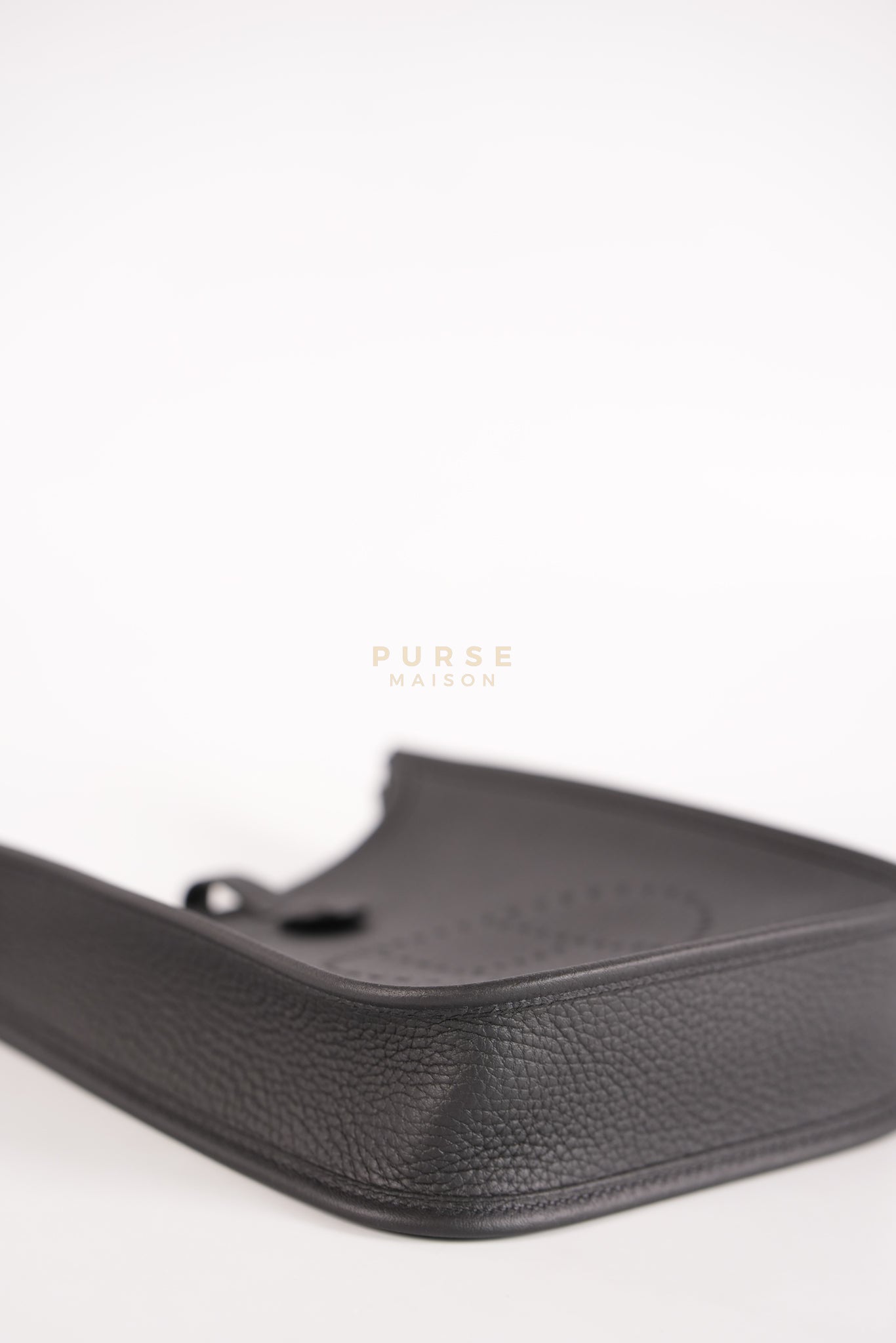 Evelyne 16 TPM in Black Clemence Leather and Gold Hardware Stamp K (2025) | Purse Maison Luxury Bags Shop