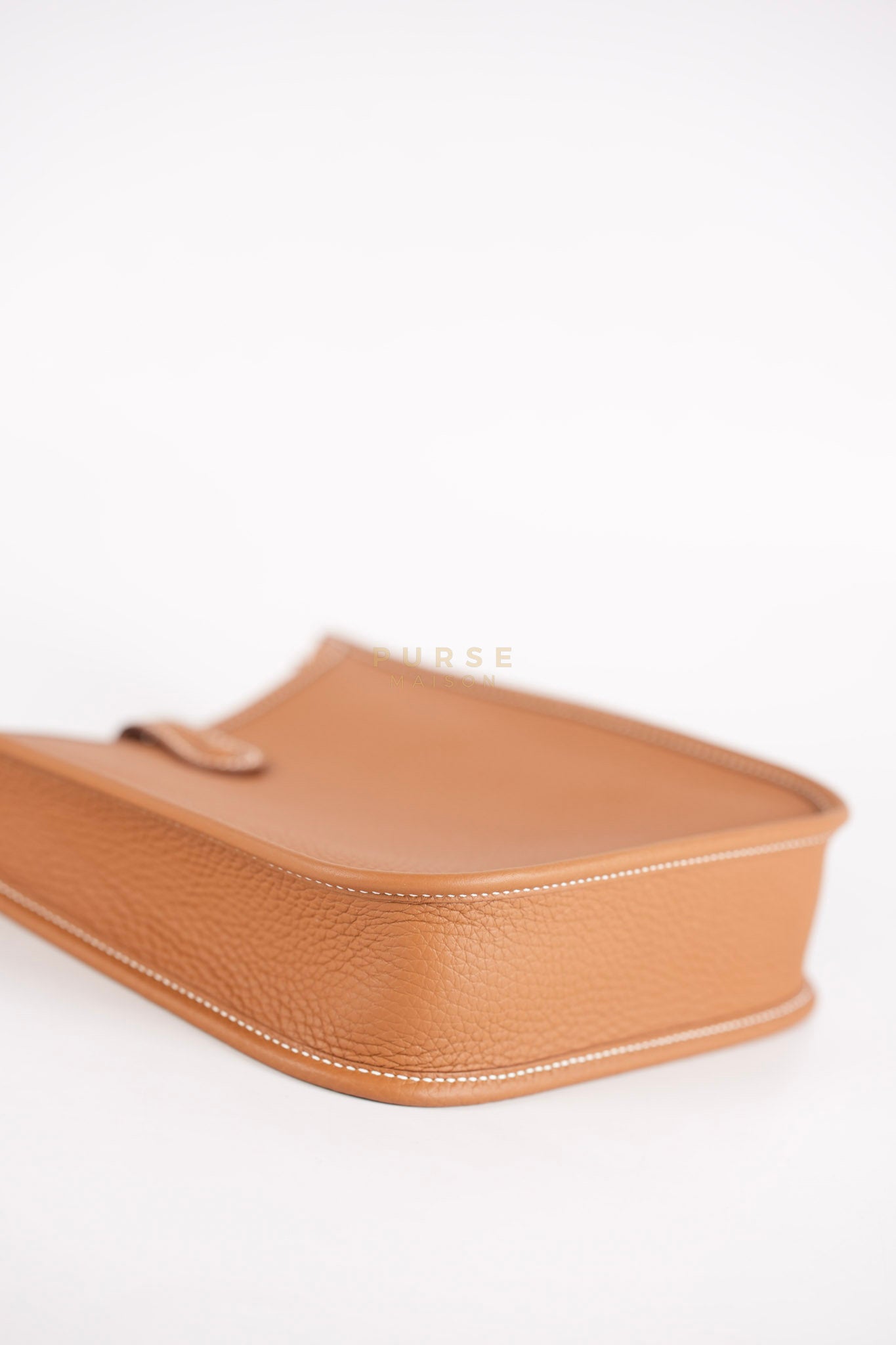 Evelyne 16 TPM in Gold Clemence Leather and Gold Hardware Stamp K (2025) | Purse Maison Luxury Bags Shop