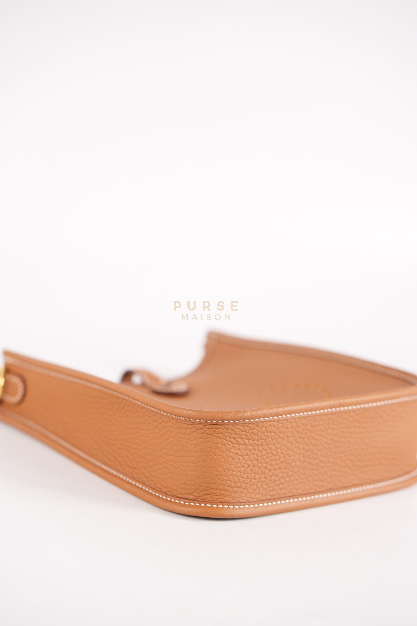 Evelyne 16 TPM in Gold Clemence Leather and Gold Hardware Stamp K (2025) | Purse Maison Luxury Bags Shop