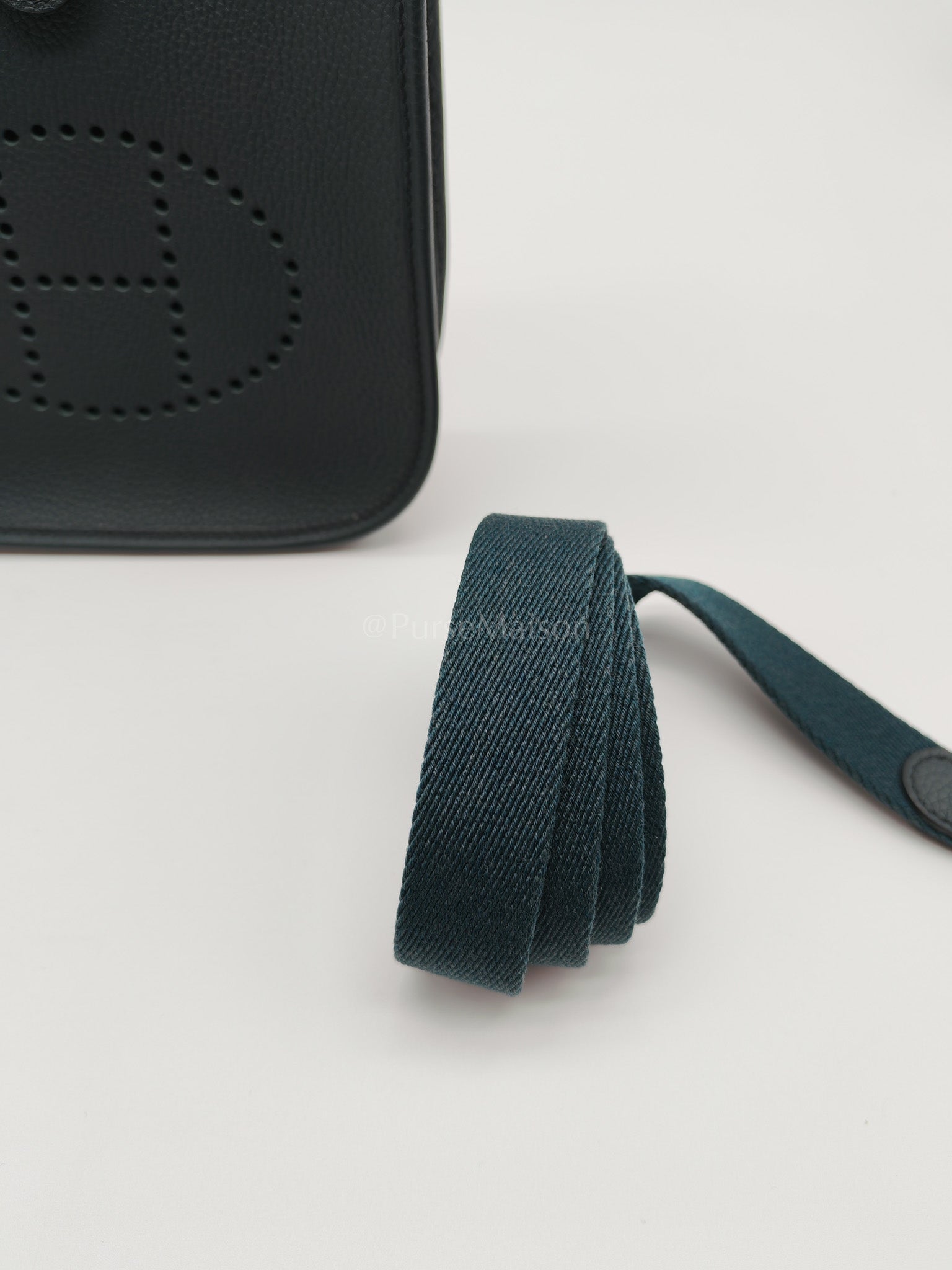 Evelyne 16 TPM Taurillion Maurice Vert Rousseau in Gold Hardware Stamp B(2023) | Purse Maison Luxury Bags Shop