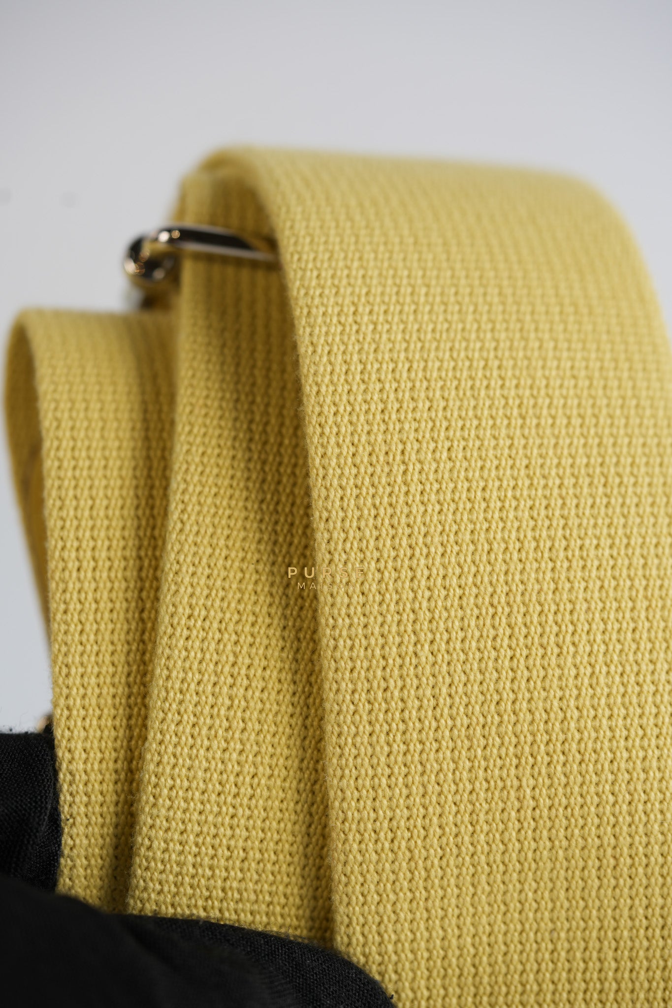 Evelyne III PM Jaune Poussin Clemence in Palladium Hardware Stamp T | Purse Maison Luxury Bags Shop