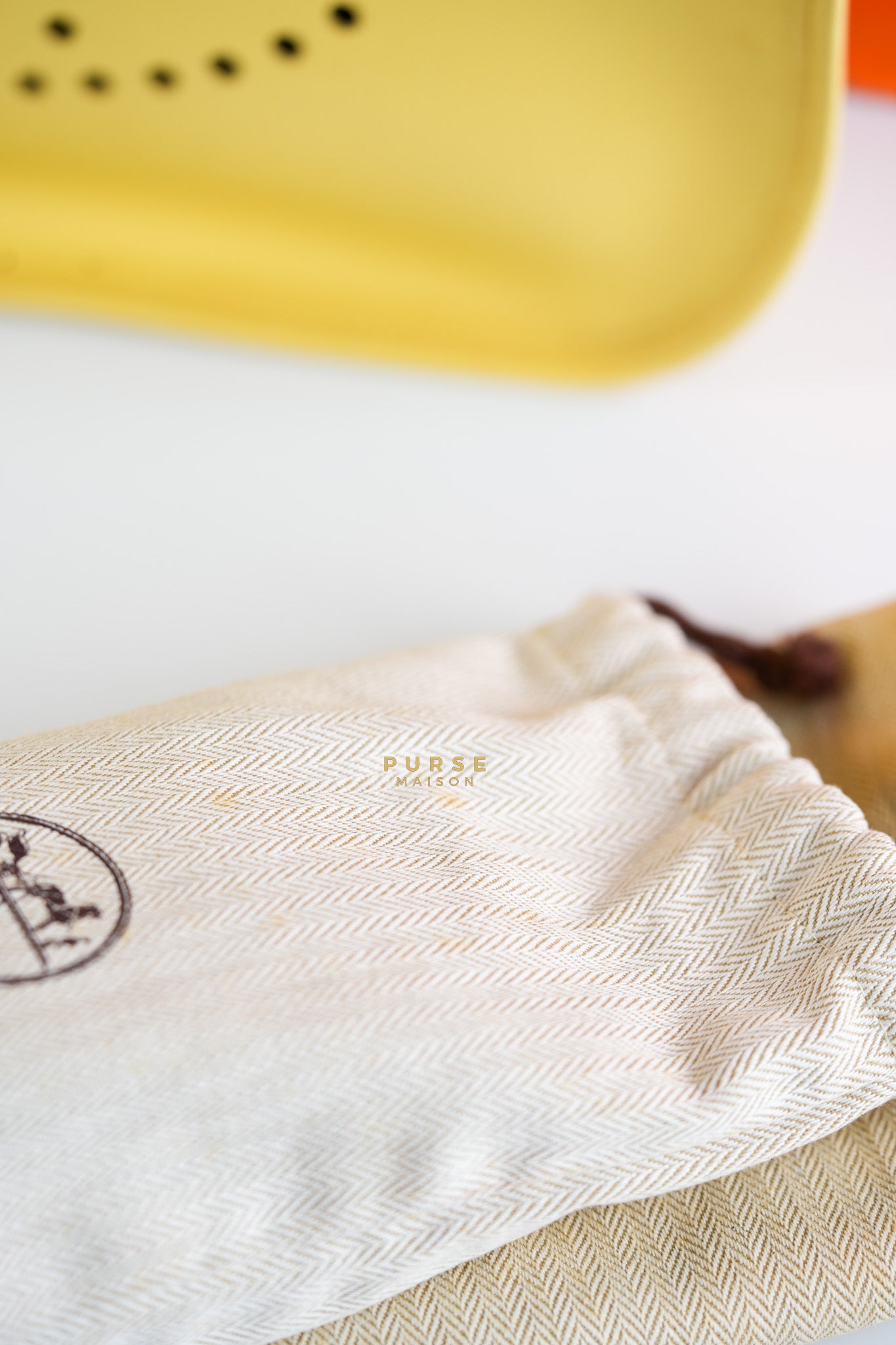 Evelyne III PM Jaune Poussin Clemence in Palladium Hardware Stamp T | Purse Maison Luxury Bags Shop