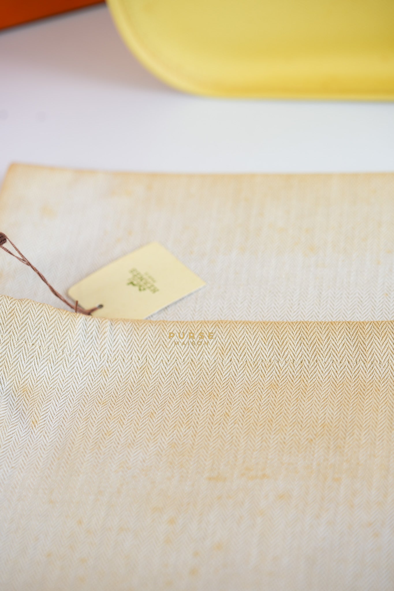 Evelyne III PM Jaune Poussin Clemence in Palladium Hardware Stamp T | Purse Maison Luxury Bags Shop