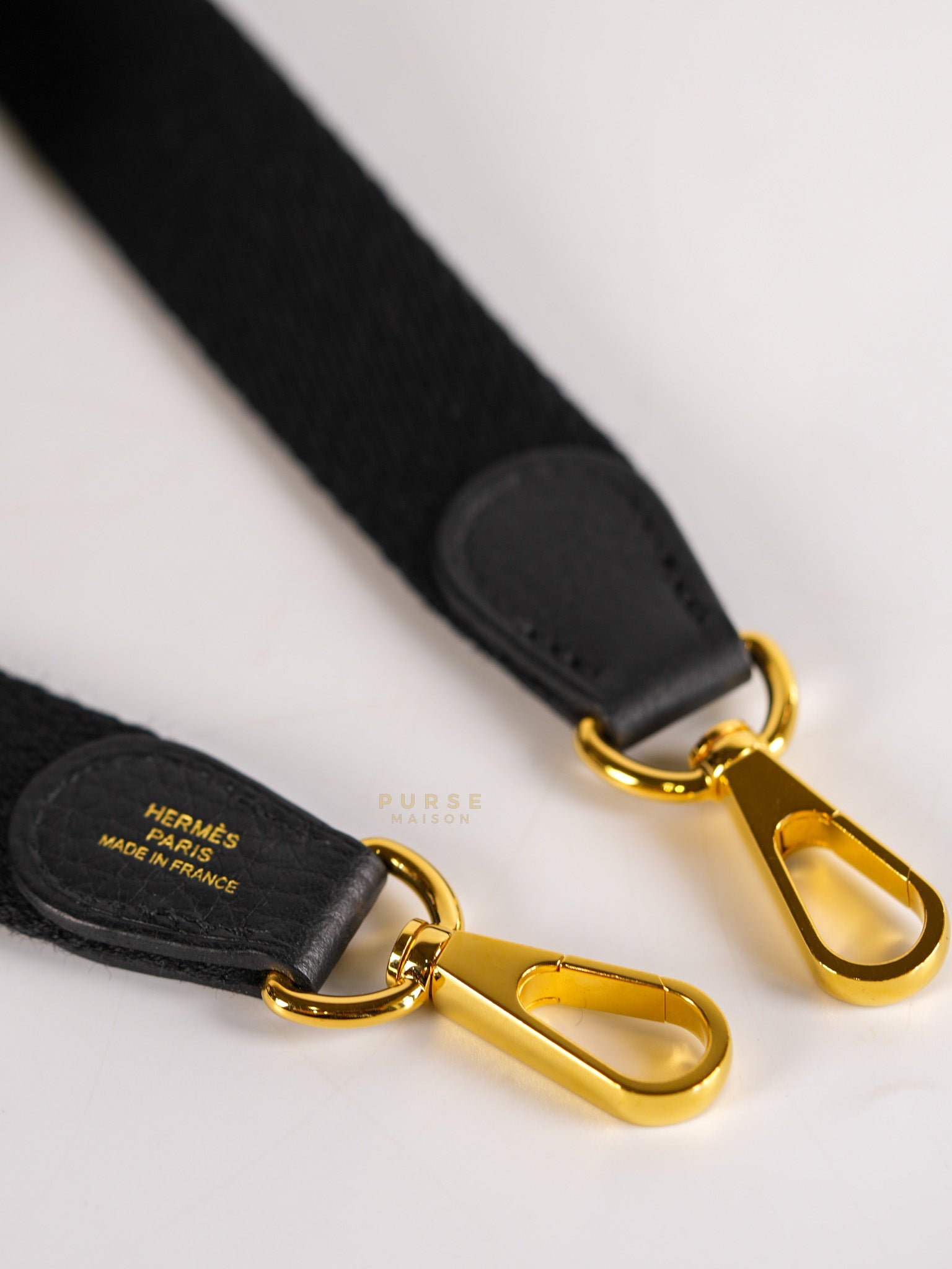 Evelyne TPM Black Clemence Leather in Gold Hardware Stamp D (2019) | Purse Maison Luxury Bags Shop