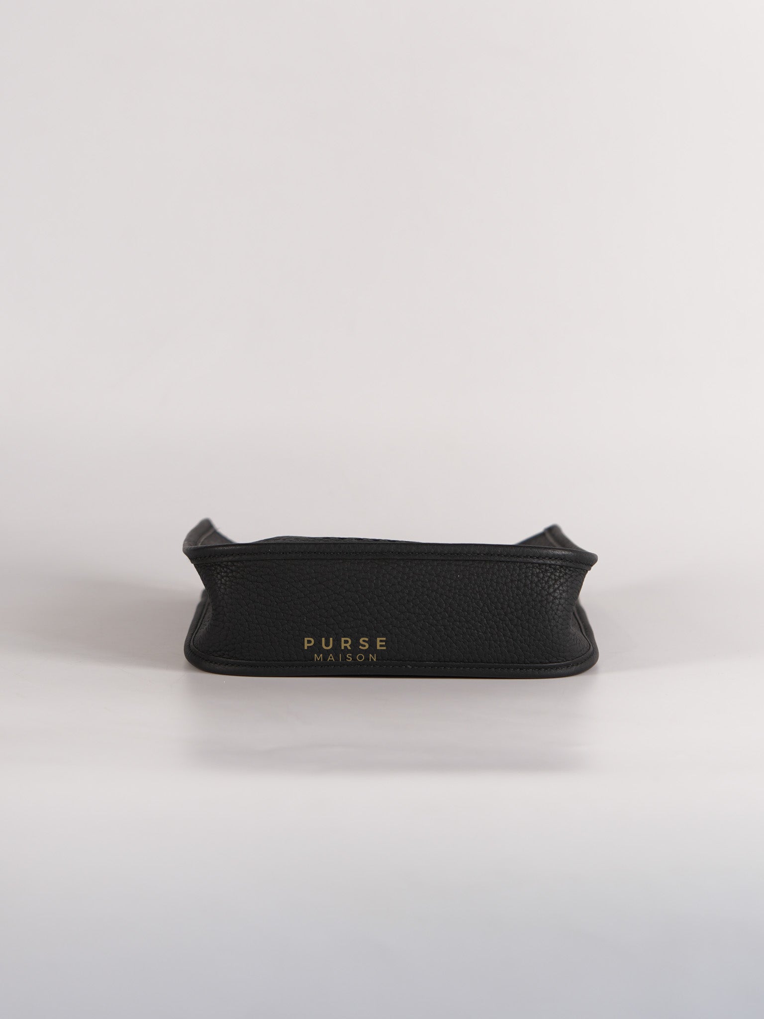 Evelyne TPM Black Clemence Leather in Gold Hardware Stamp D (2019) | Purse Maison Luxury Bags Shop